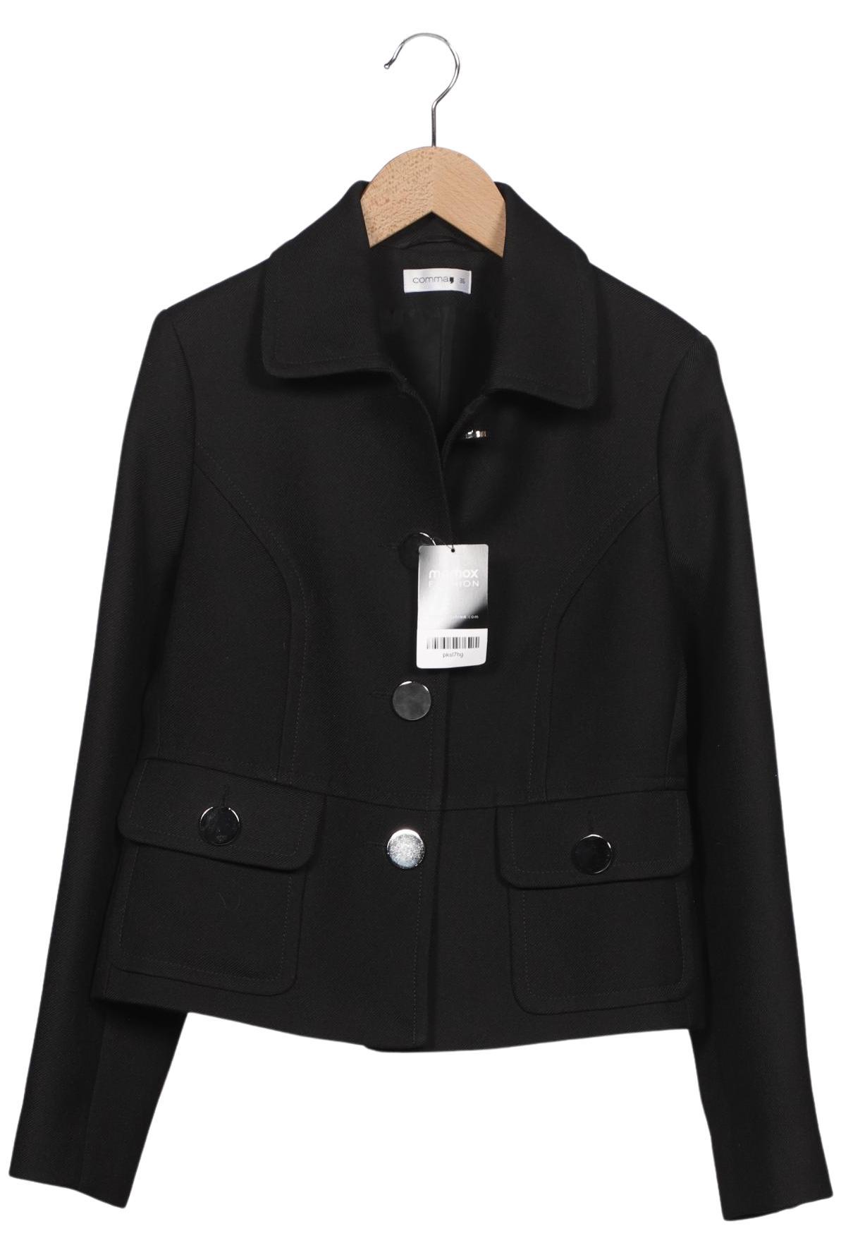 

Comma Damen Jacke, schwarz, Gr. 36