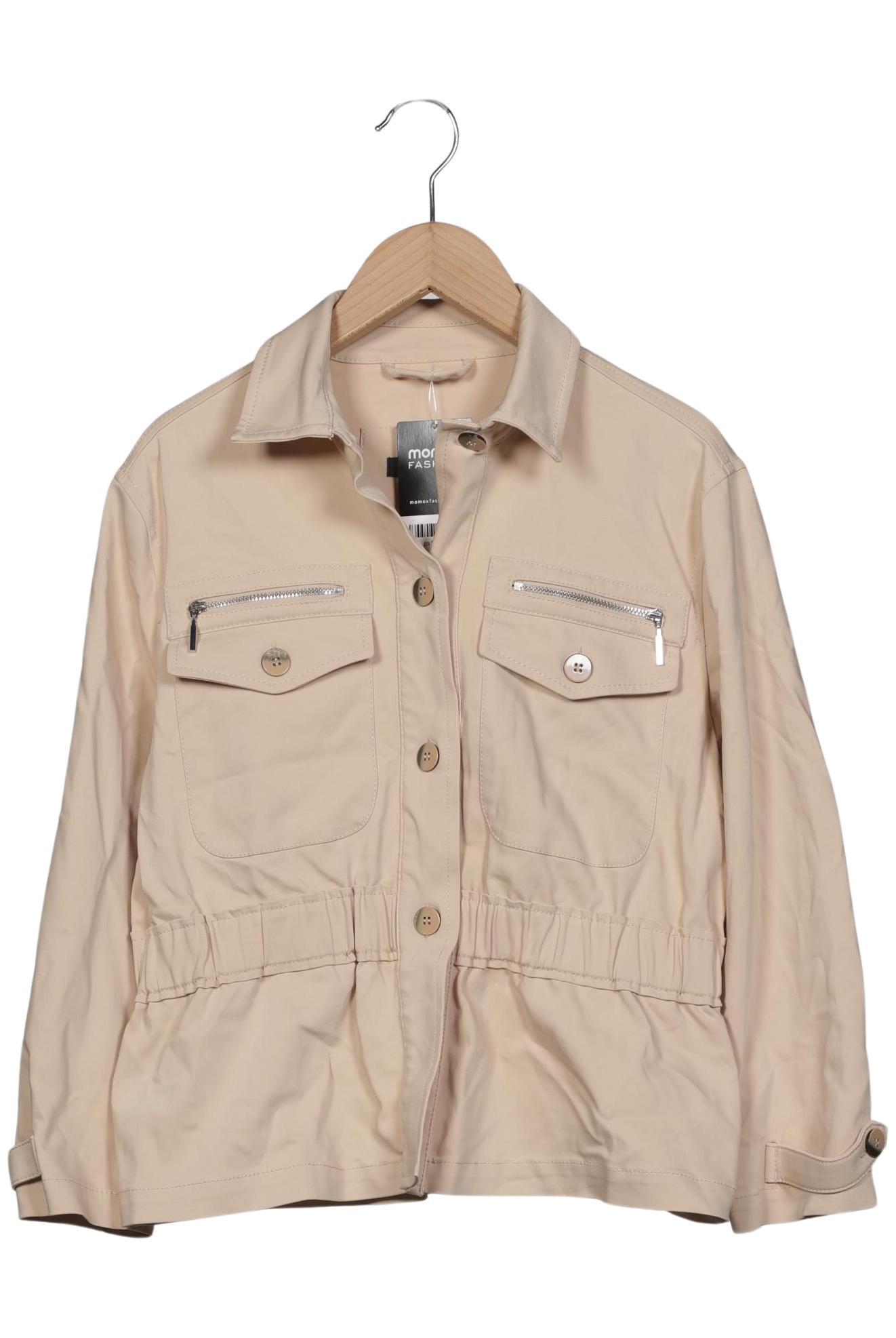 

Comma Damen Jacke, beige, Gr. 34