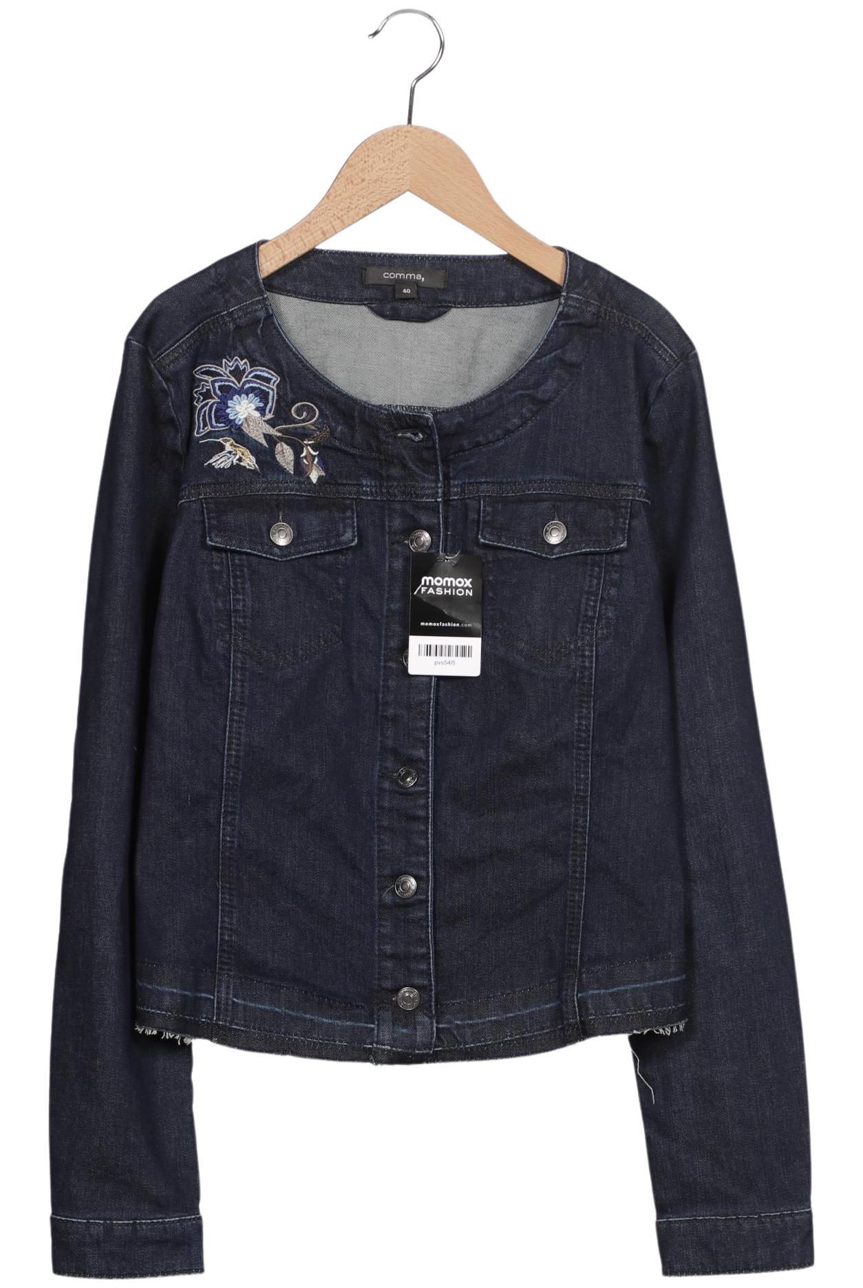 

Comma Damen Jacke, marineblau, Gr. 40