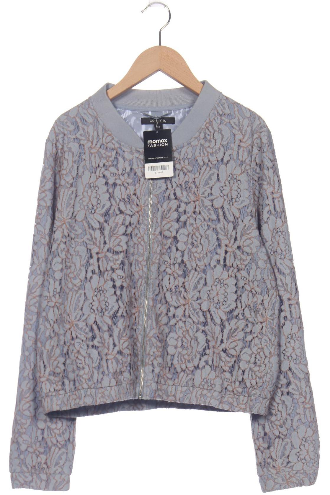 

Comma Damen Jacke, blau, Gr. 40