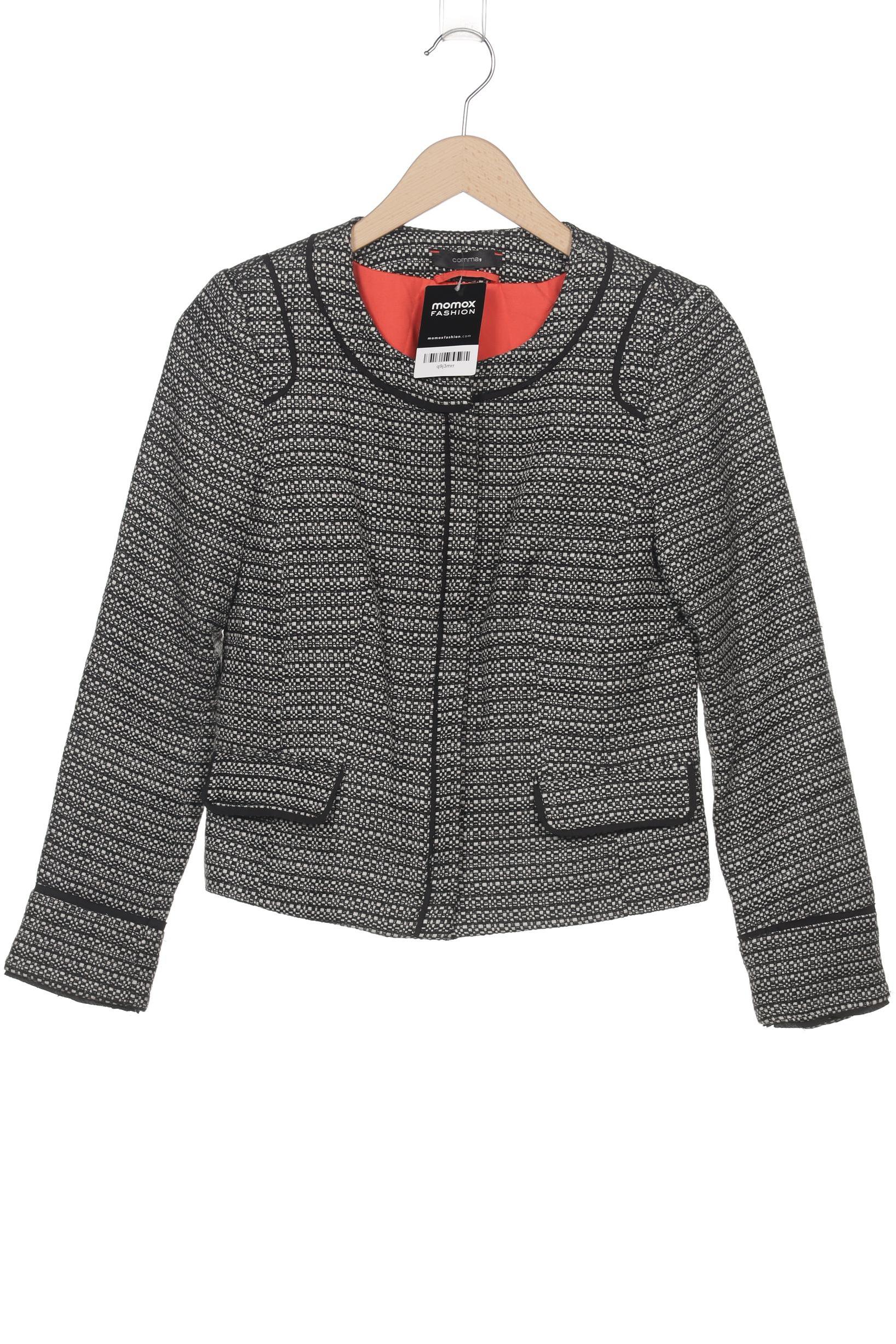 

Comma Damen Jacke, schwarz, Gr. 36
