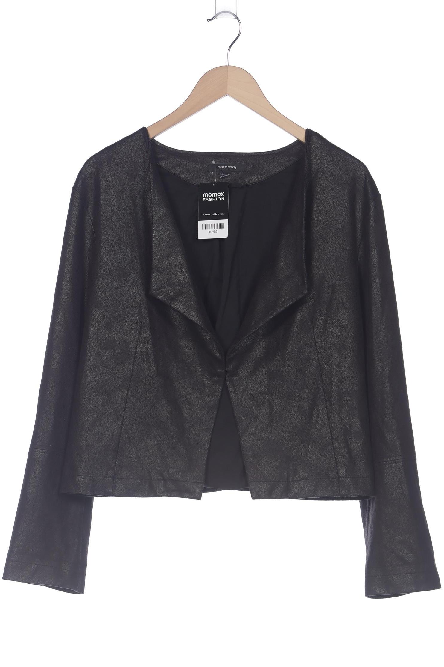 

Comma Damen Jacke, schwarz, Gr. 46
