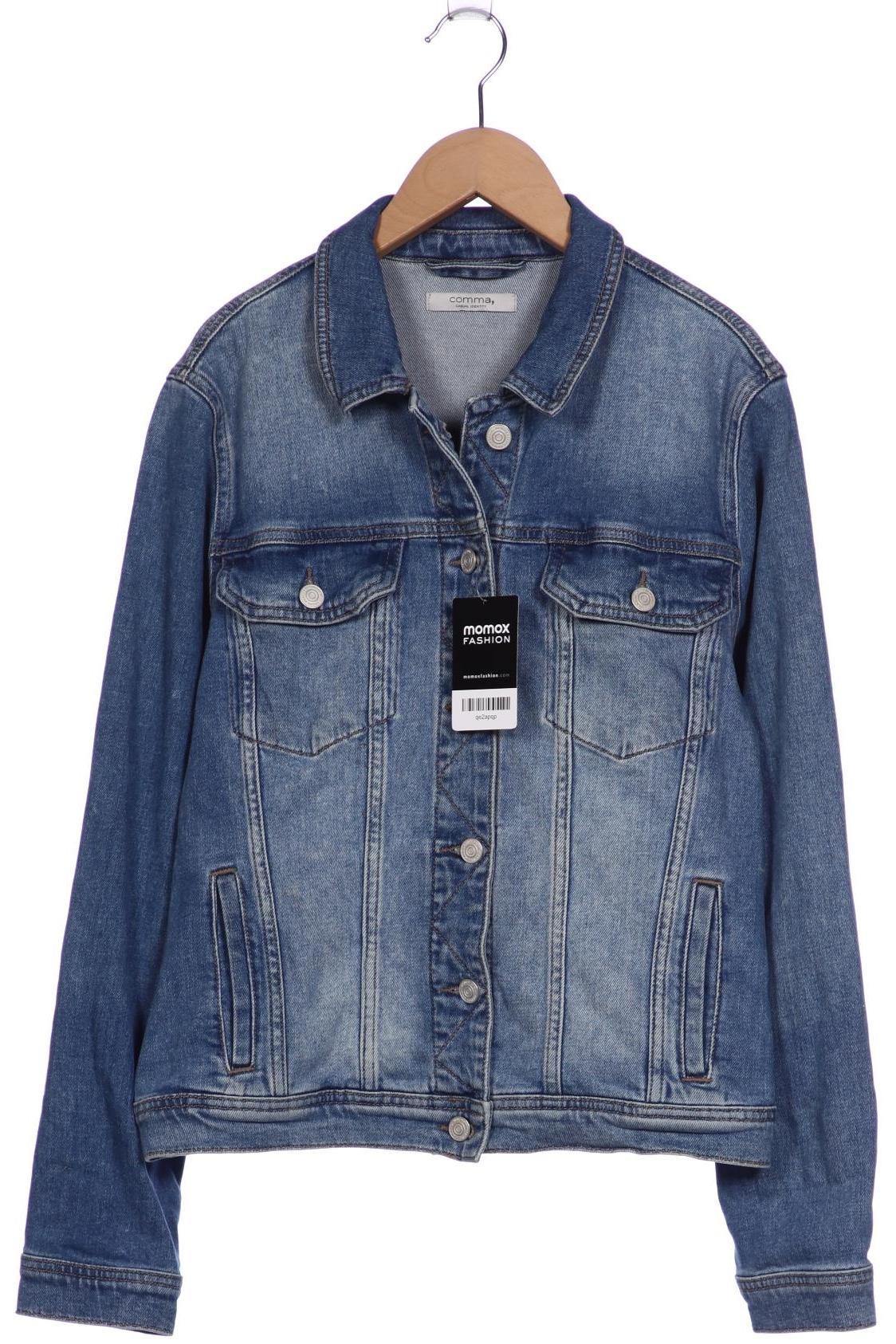 

Comma Damen Jacke, blau, Gr. 38
