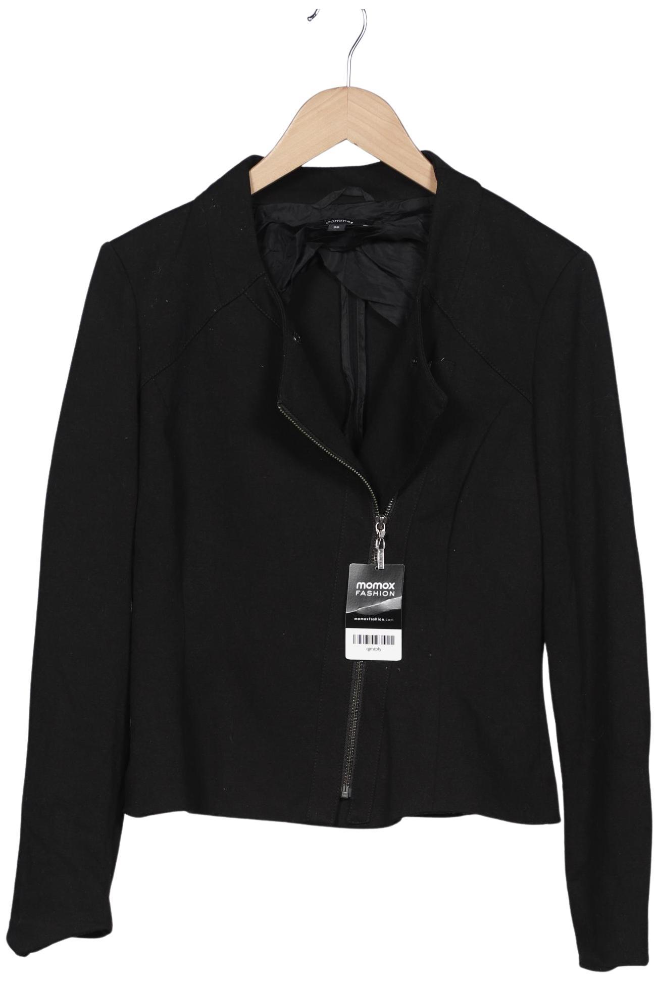 

Comma Damen Jacke, schwarz, Gr. 38