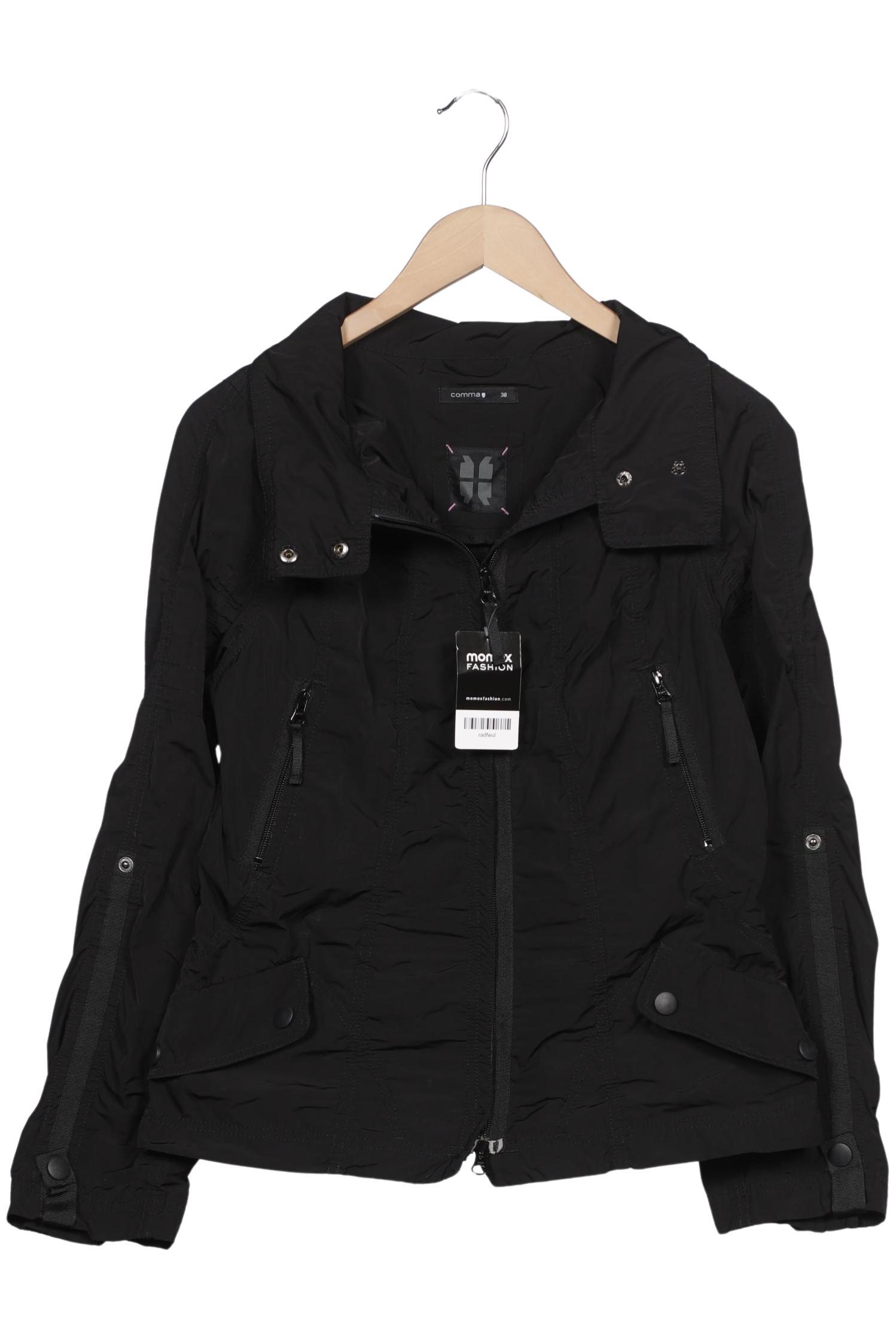 

Comma Damen Jacke, schwarz, Gr. 38