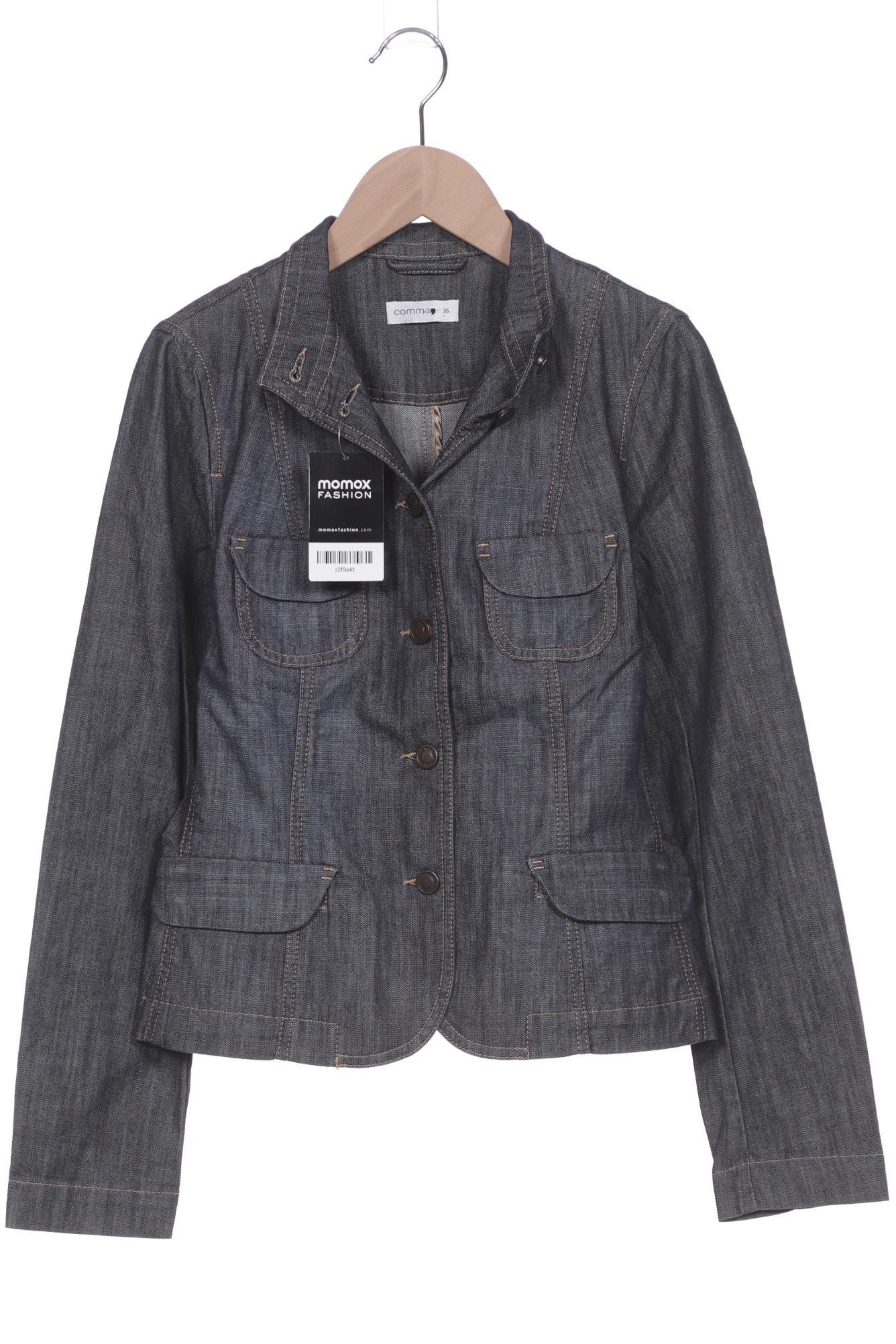 

Comma Damen Jacke, marineblau, Gr. 36