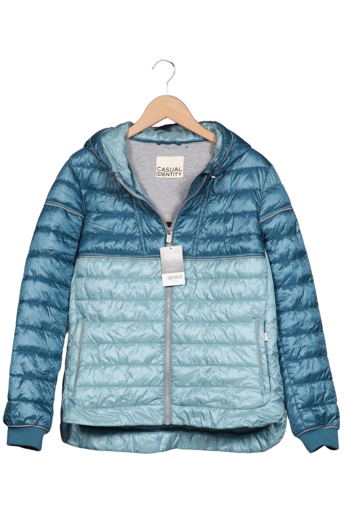 

Comma Damen Jacke, hellblau, Gr. 40