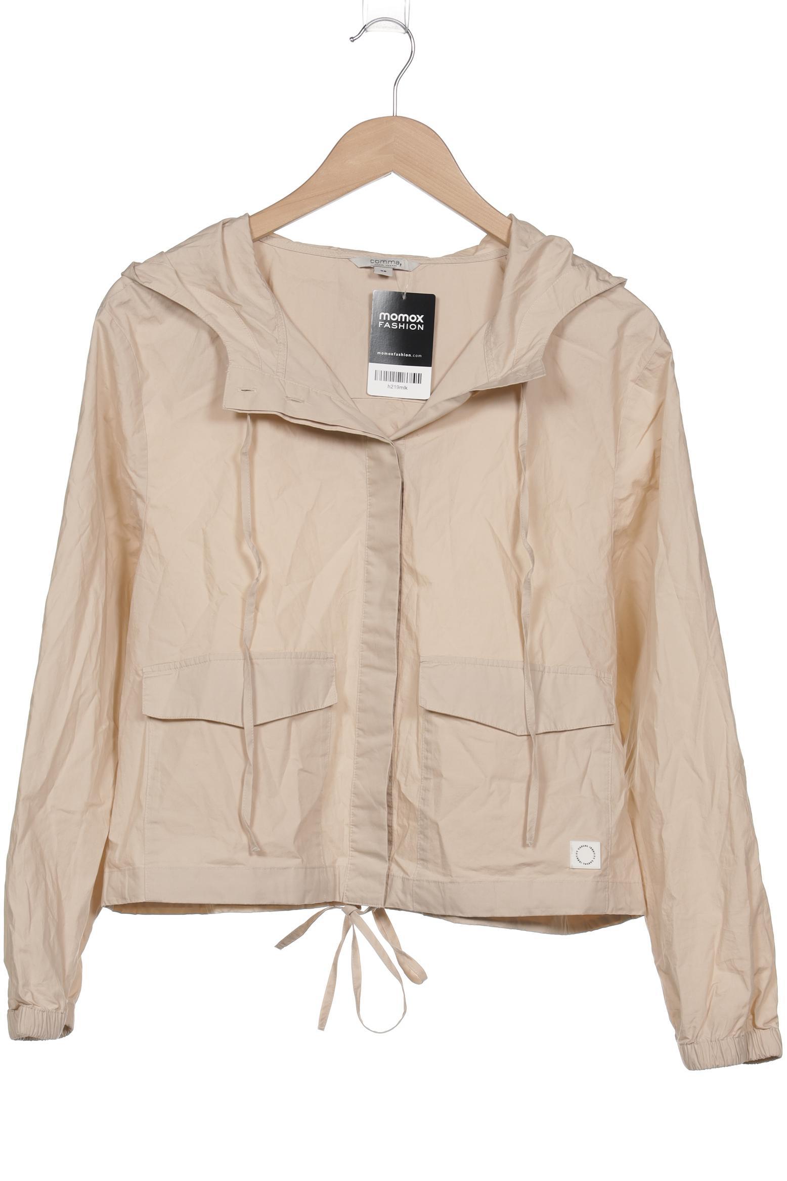 

Comma Damen Jacke, beige, Gr. 38