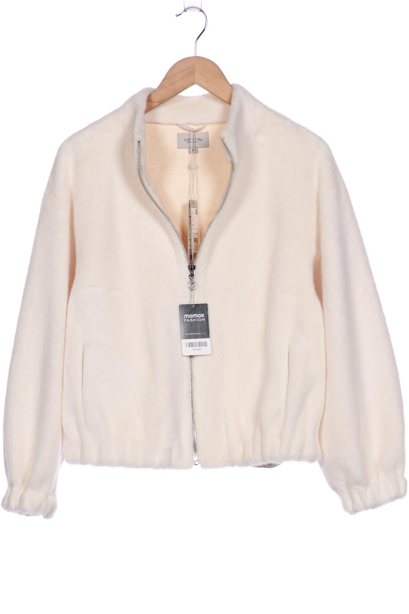 

Comma Damen Jacke, cremeweiß, Gr. 34