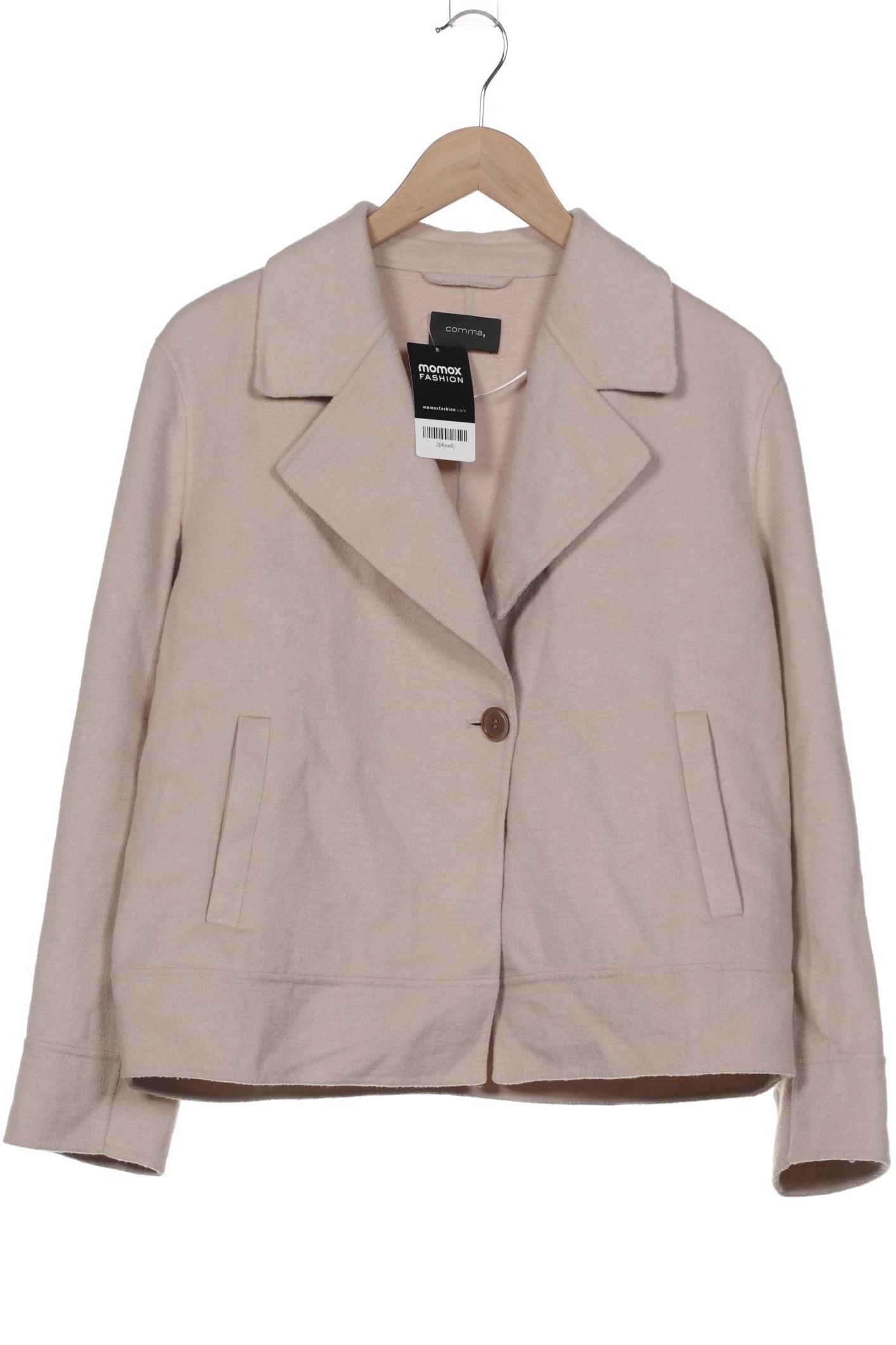 

Comma Damen Jacke, beige, Gr. 36