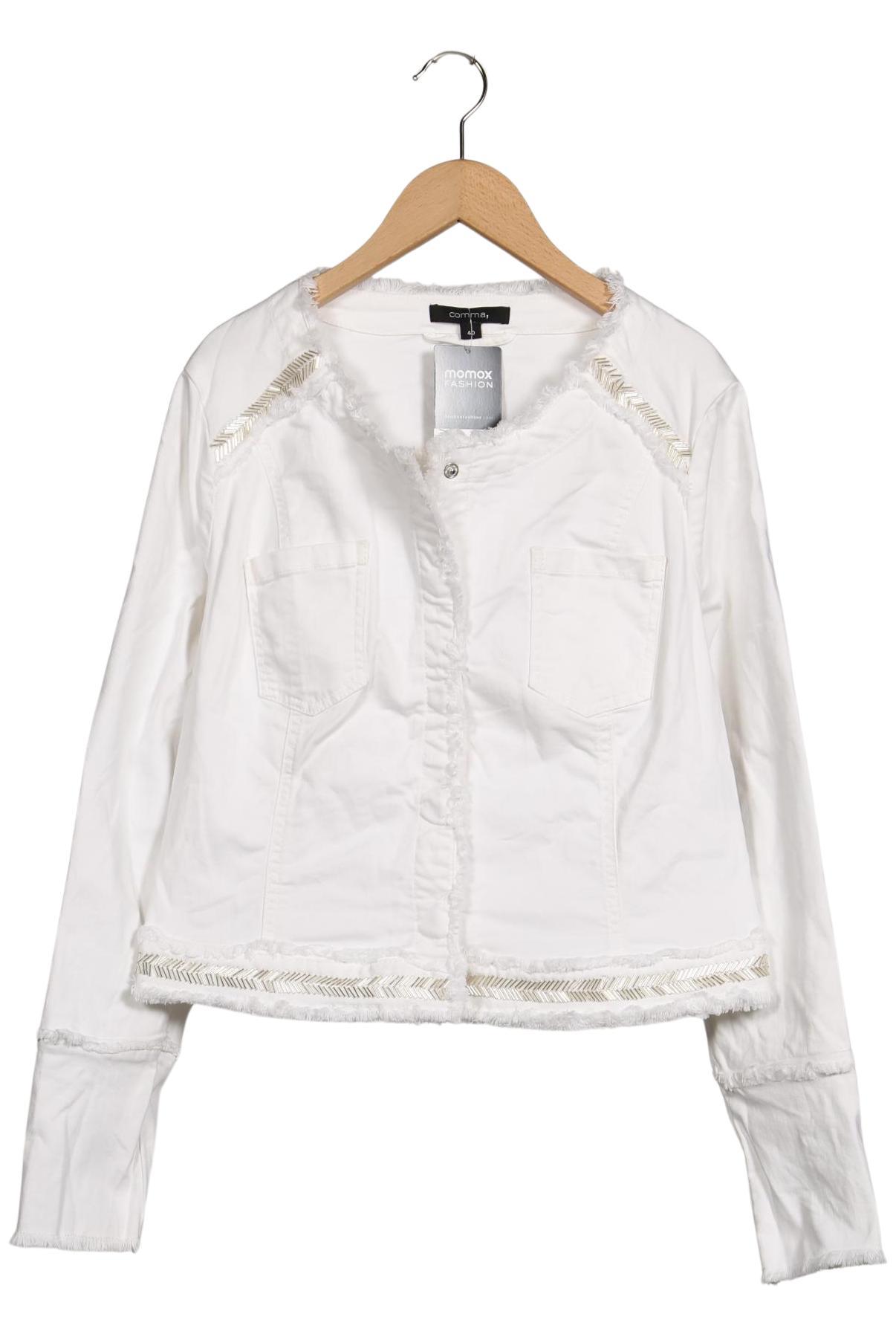 

Comma Damen Jacke, weiß, Gr. 40