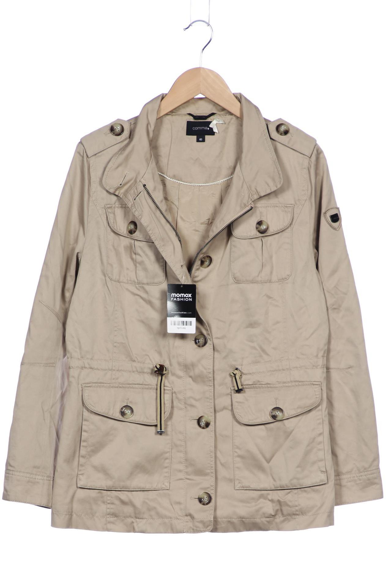 

Comma Damen Jacke, beige, Gr. 40