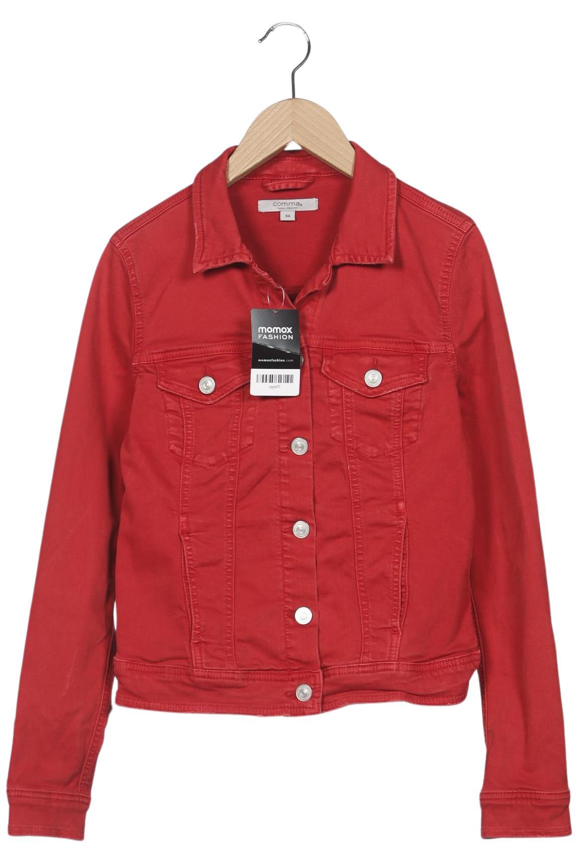 

Comma Damen Jacke, rot, Gr. 34