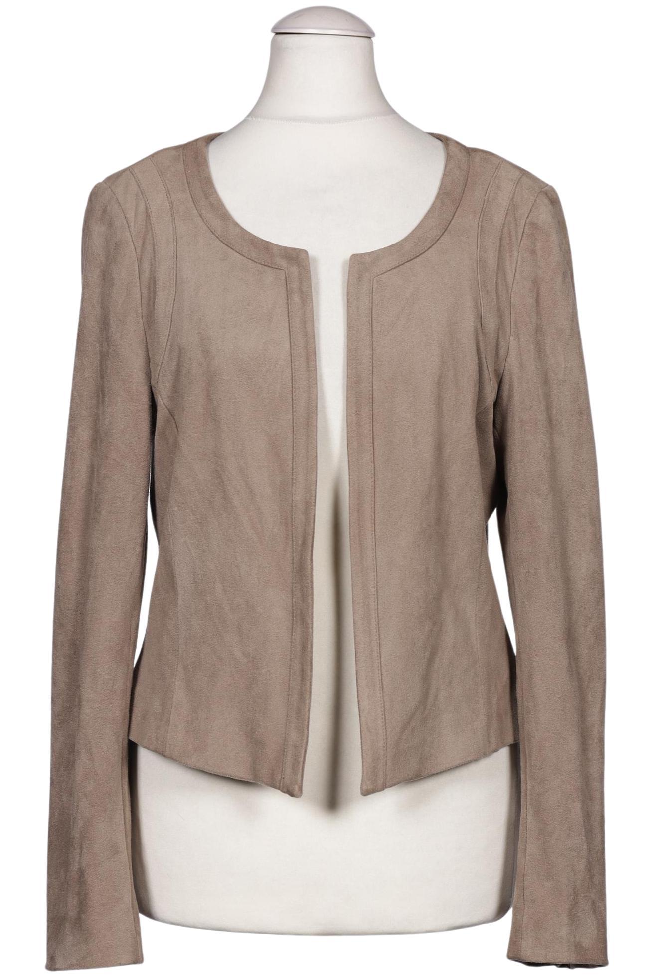 

Comma Damen Jacke, beige, Gr. 36