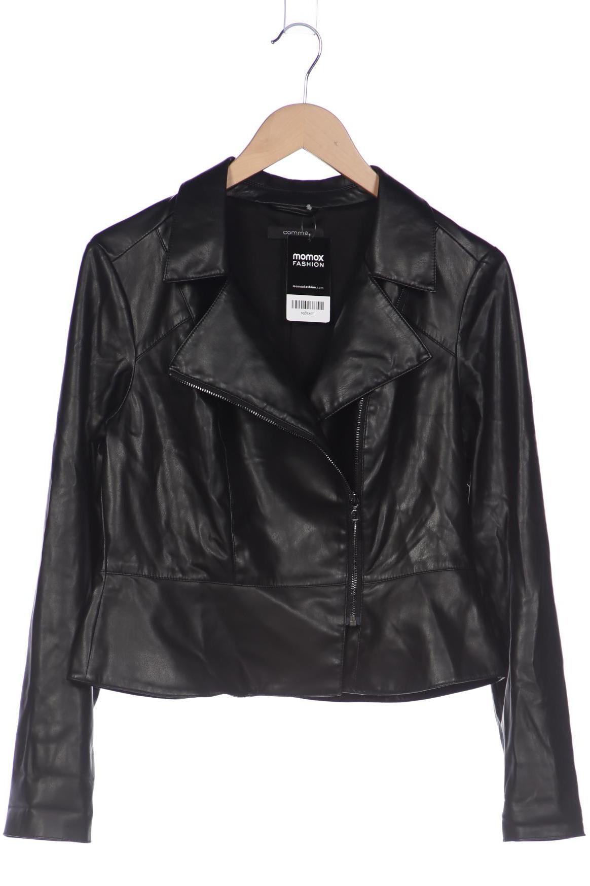 

Comma Damen Jacke, schwarz, Gr. 38