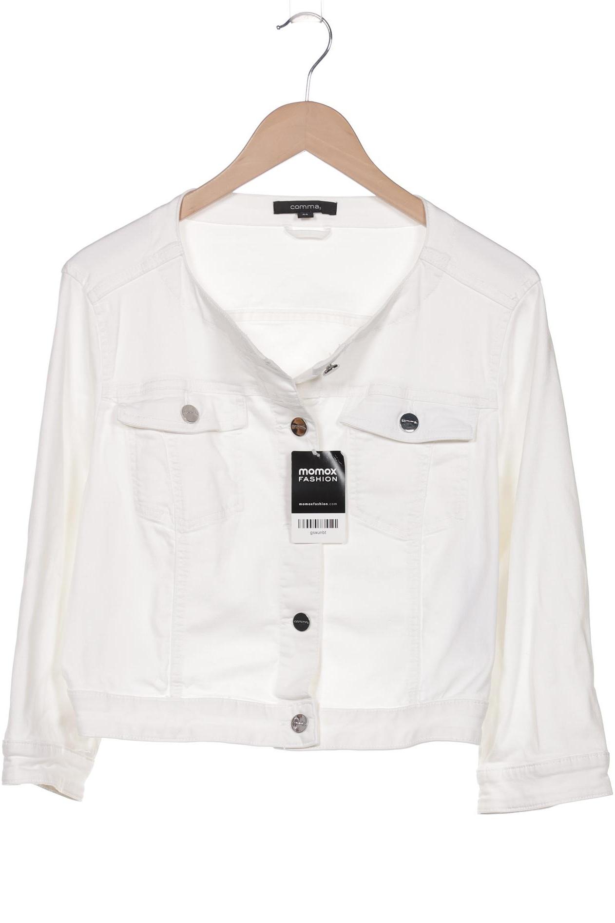 

Comma Damen Jacke, weiß, Gr. 44