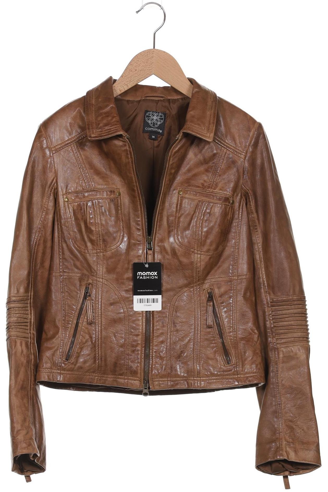 

Comma Damen Jacke, braun, Gr. 34