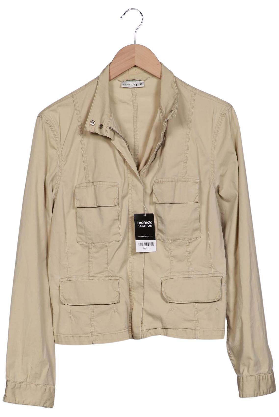 

Comma Damen Jacke, beige, Gr. 42