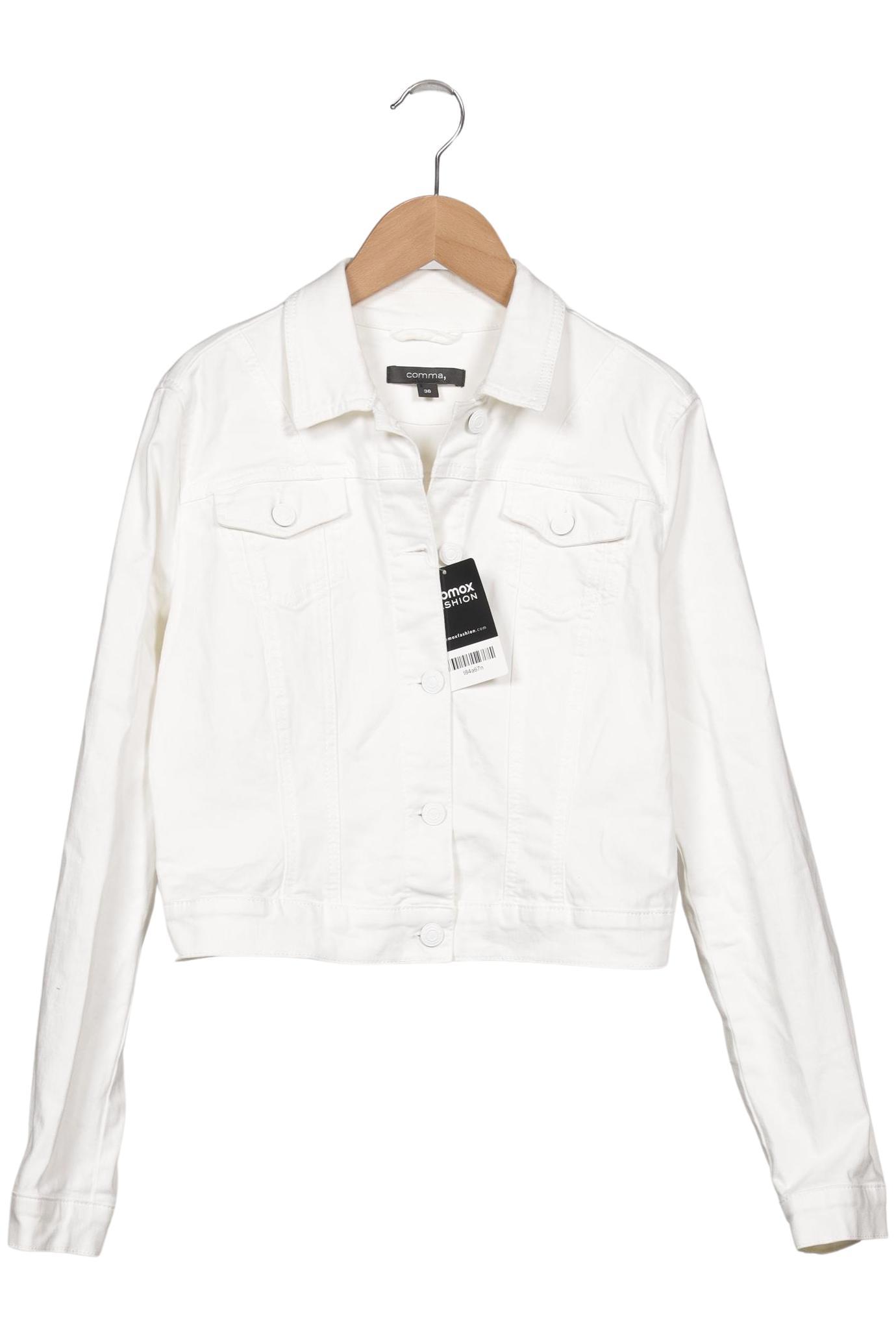 

Comma Damen Jacke, weiß, Gr. 36
