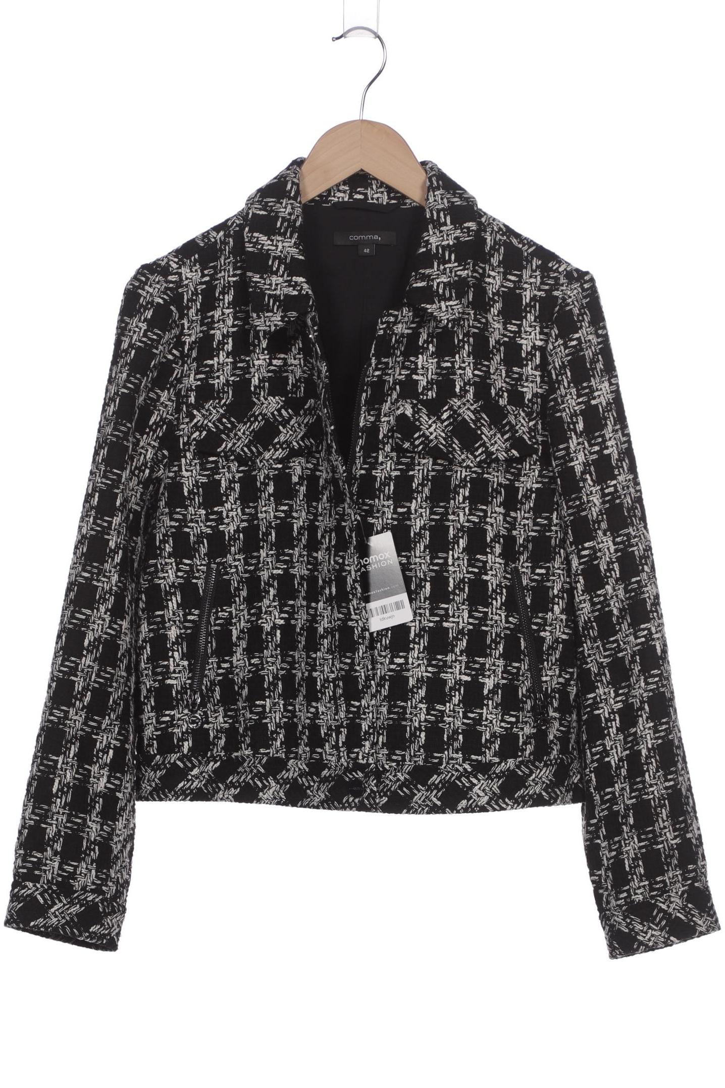 

Comma Damen Jacke, schwarz, Gr. 42
