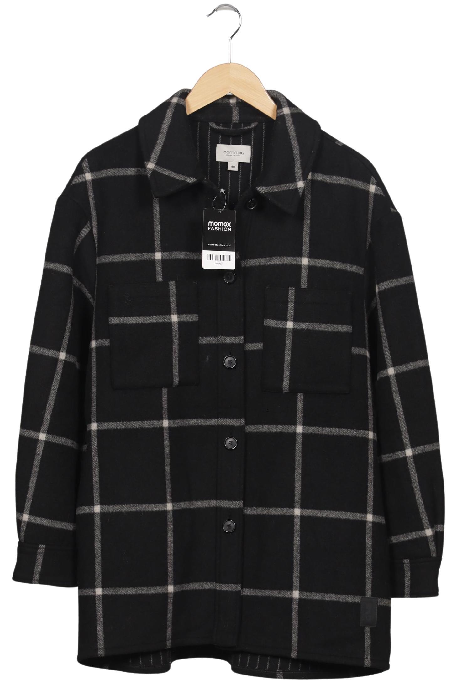 

Comma Damen Jacke, schwarz, Gr. 40