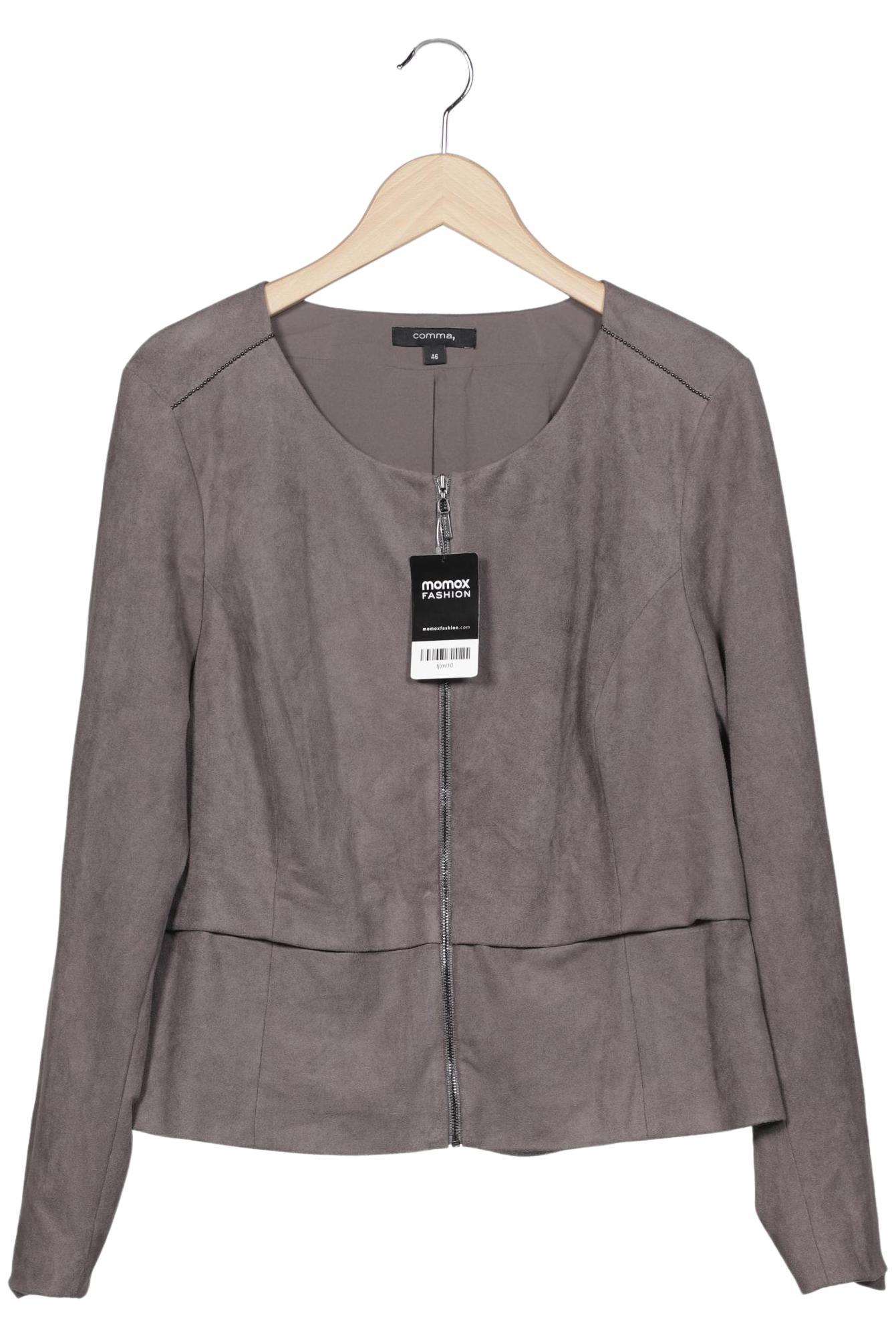 

Comma Damen Jacke, grau, Gr. 46