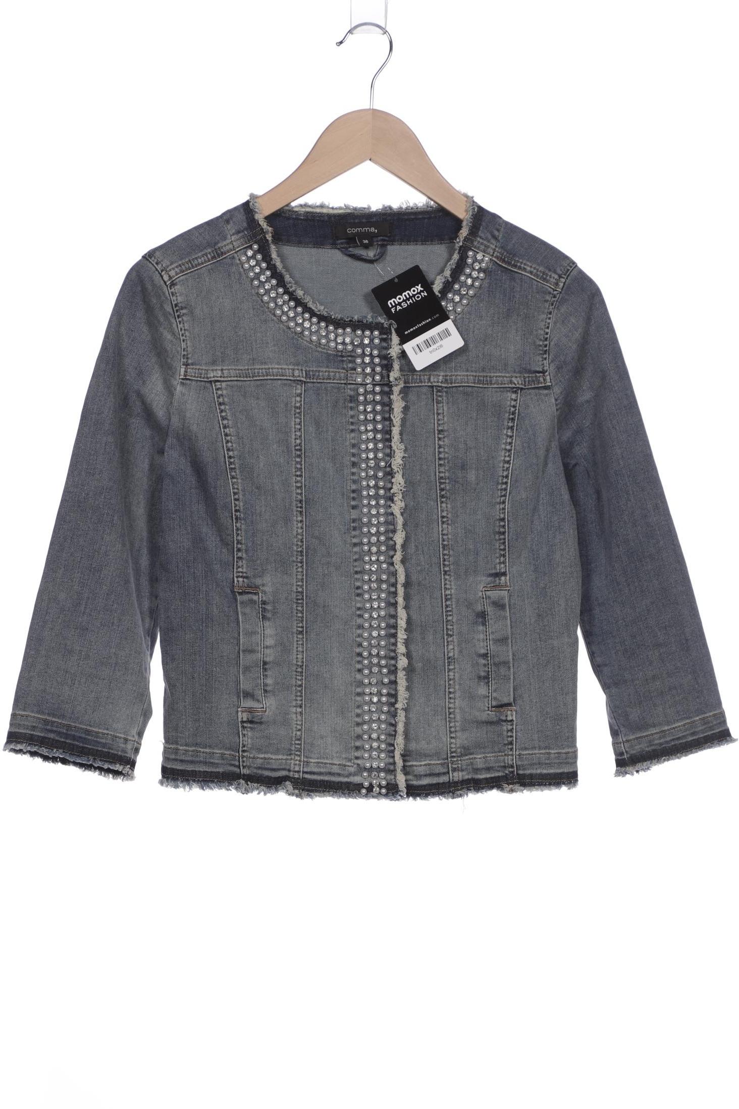 

Comma Damen Jacke, blau, Gr. 36