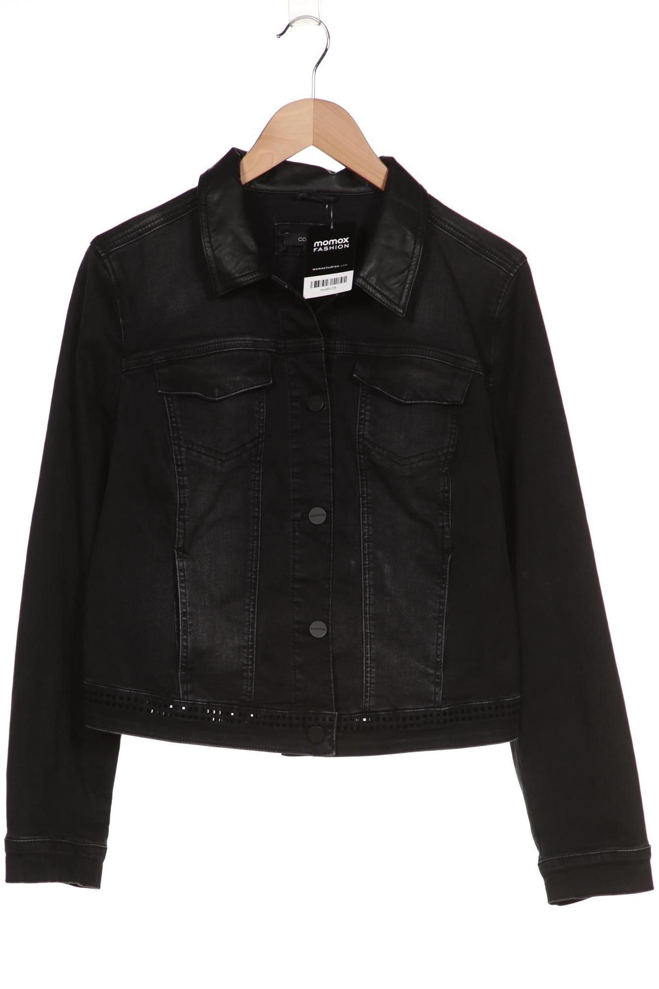 

Comma Damen Jacke, schwarz, Gr. 40