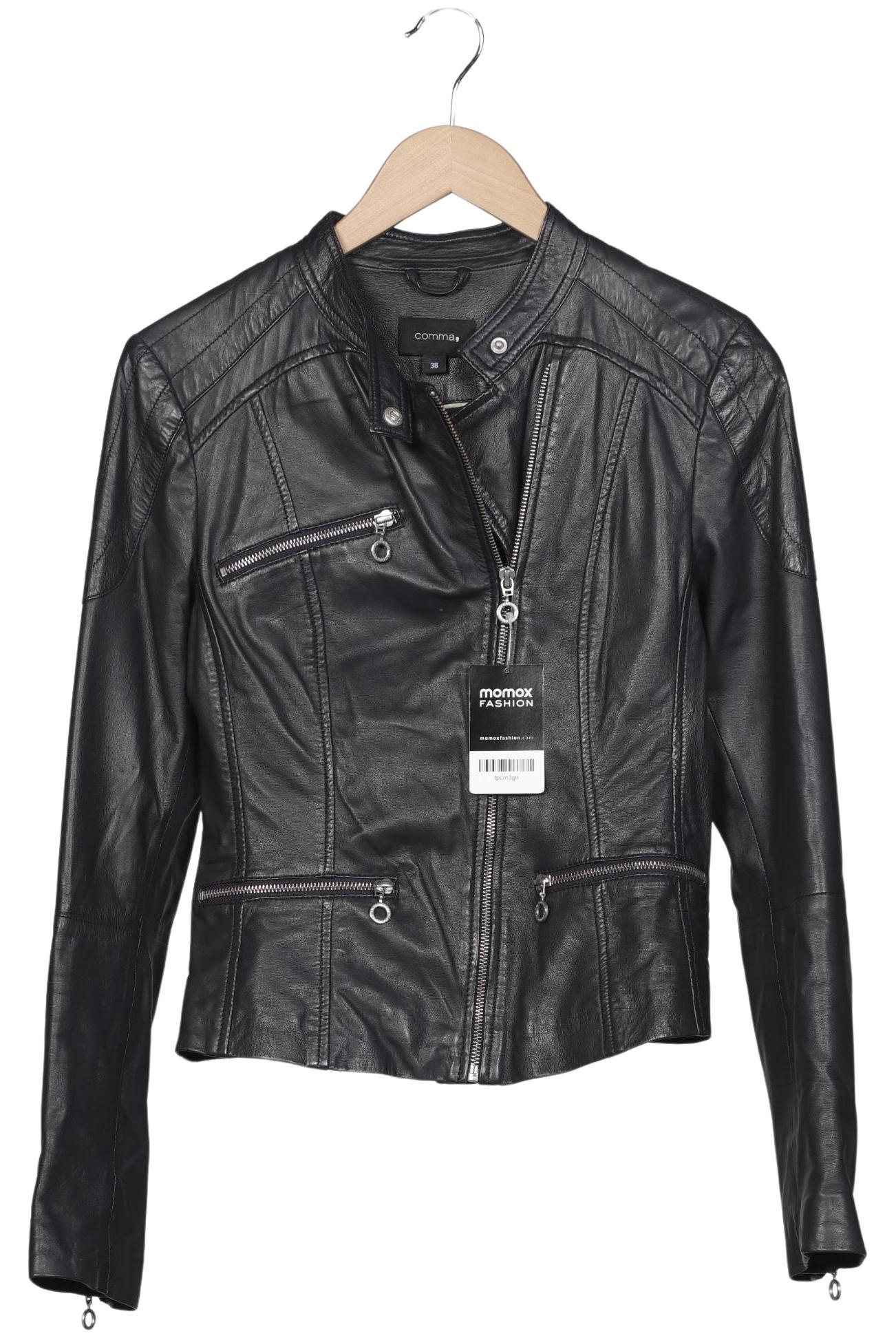 

Comma Damen Jacke, schwarz, Gr. 38