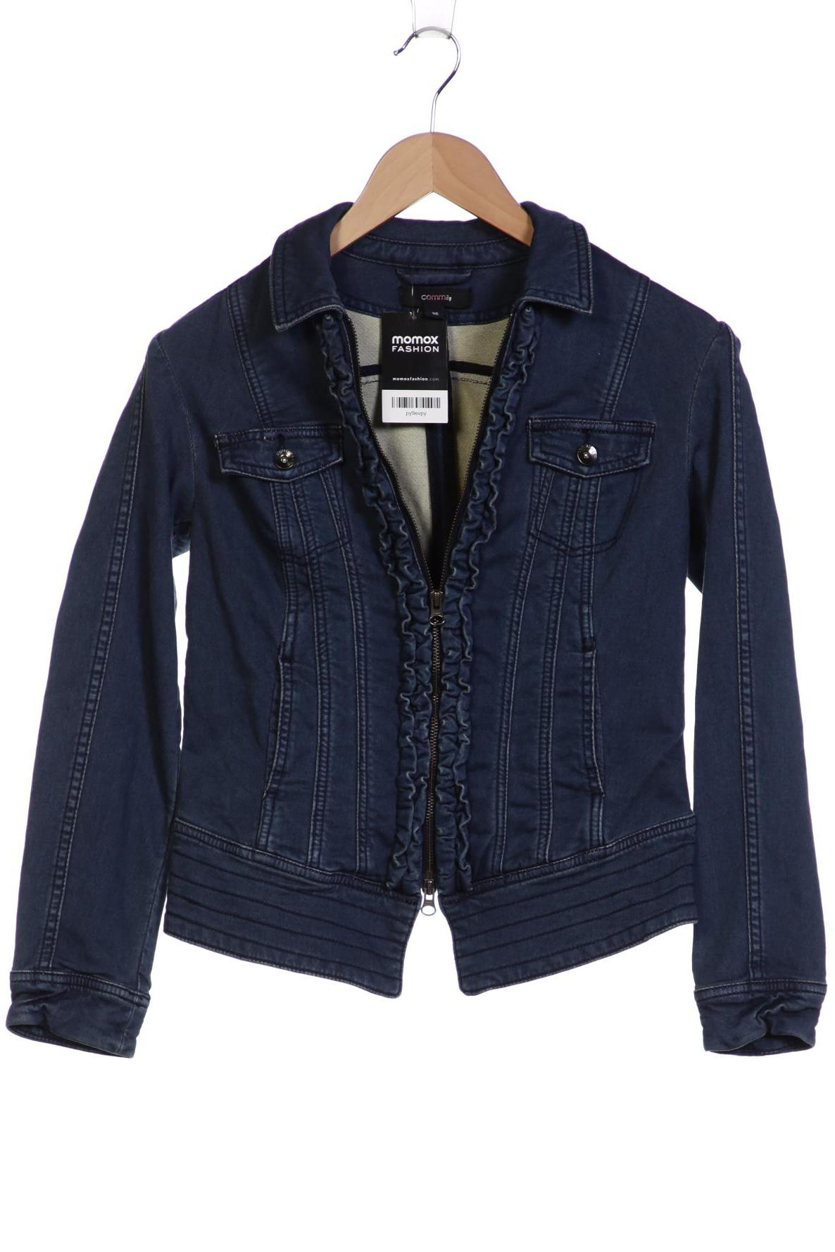 

Comma Damen Jacke, blau, Gr. 36