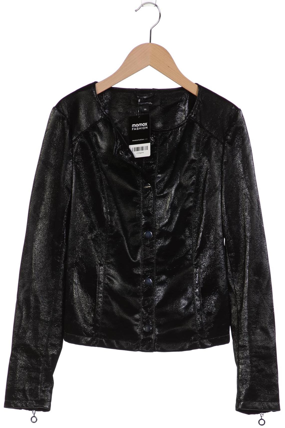 

Comma Damen Jacke, schwarz, Gr. 36