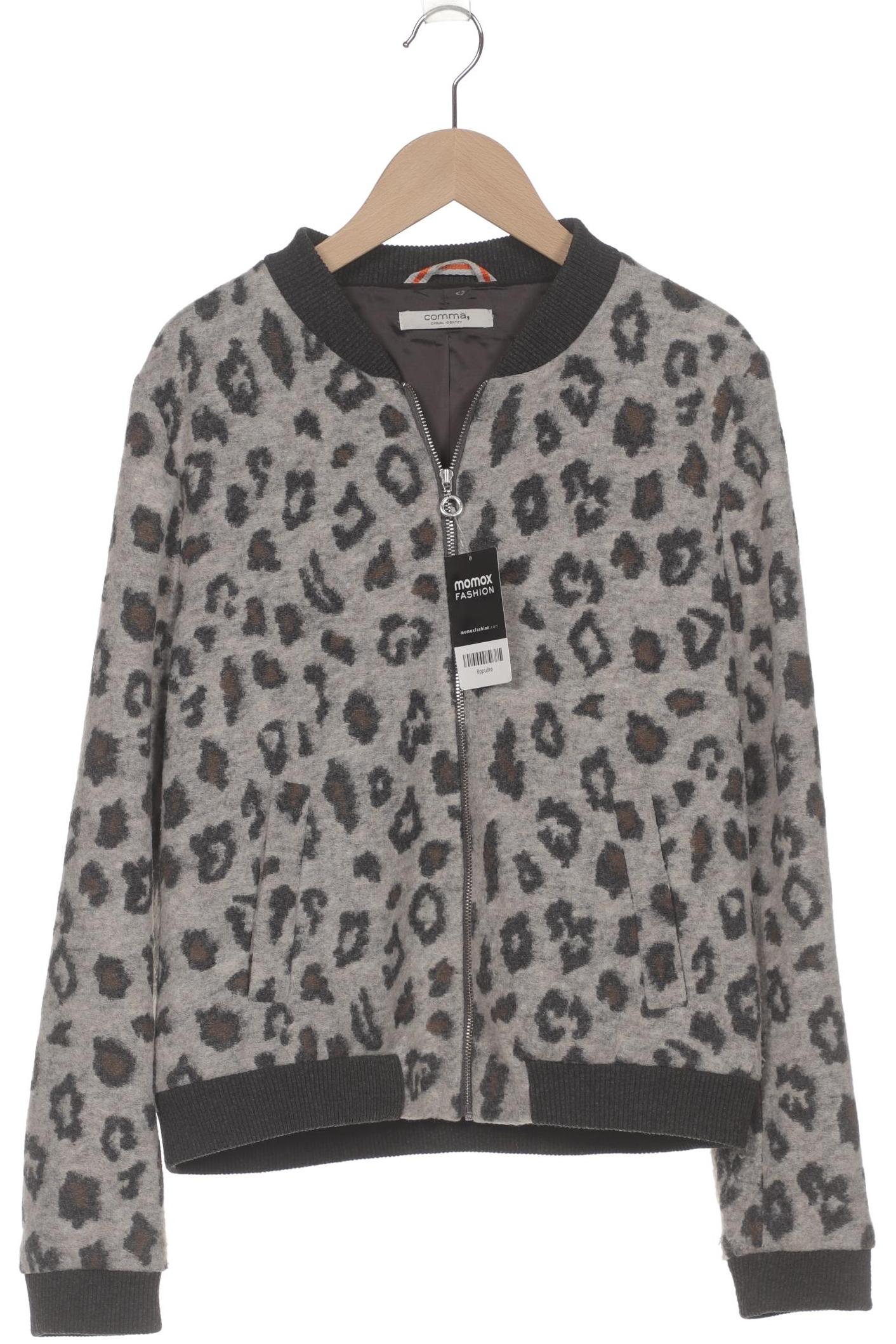 

Comma Damen Jacke, grau, Gr. 38