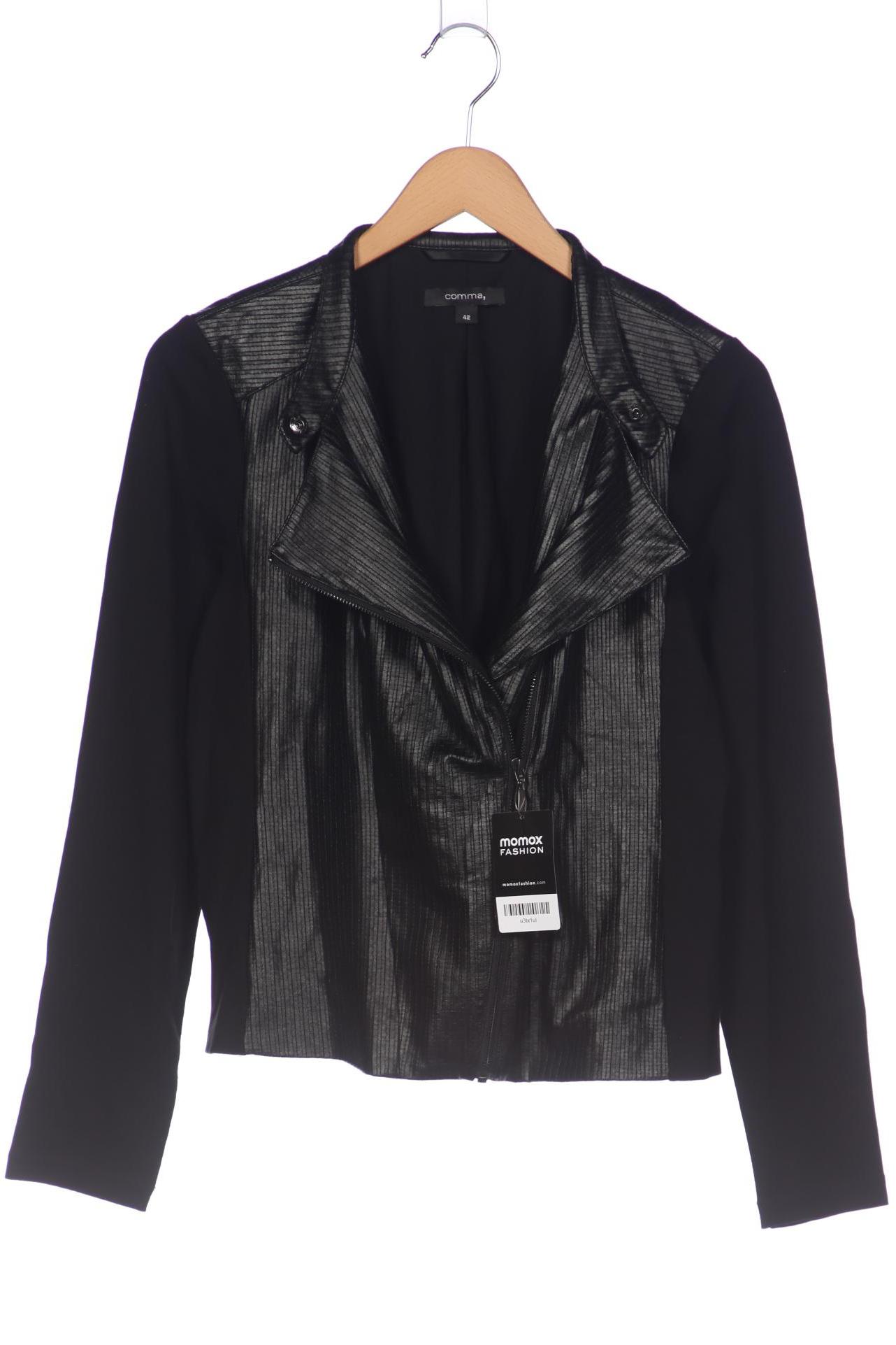 

Comma Damen Jacke, schwarz, Gr. 42