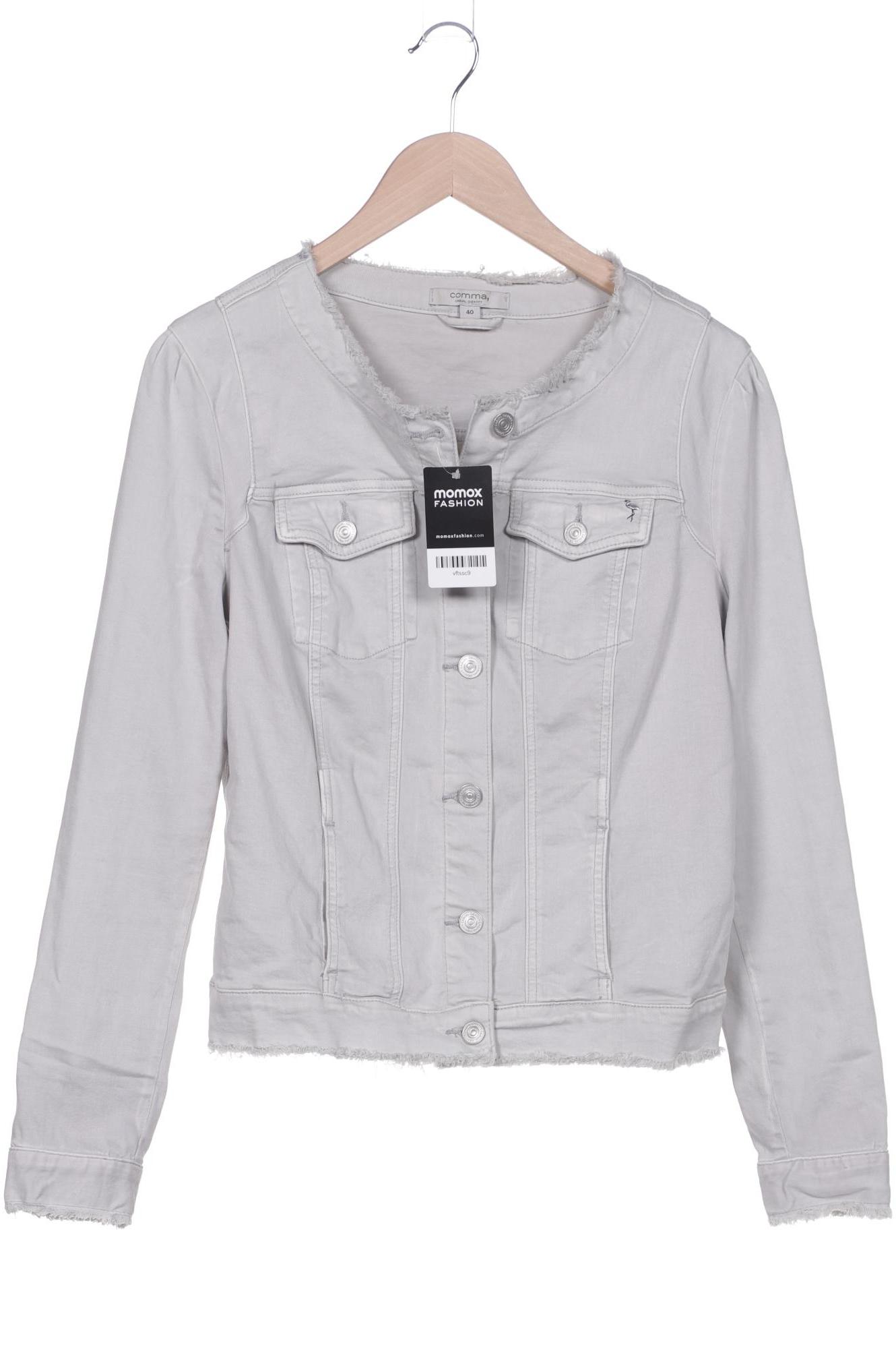 

Comma Damen Jacke, grau, Gr. 40