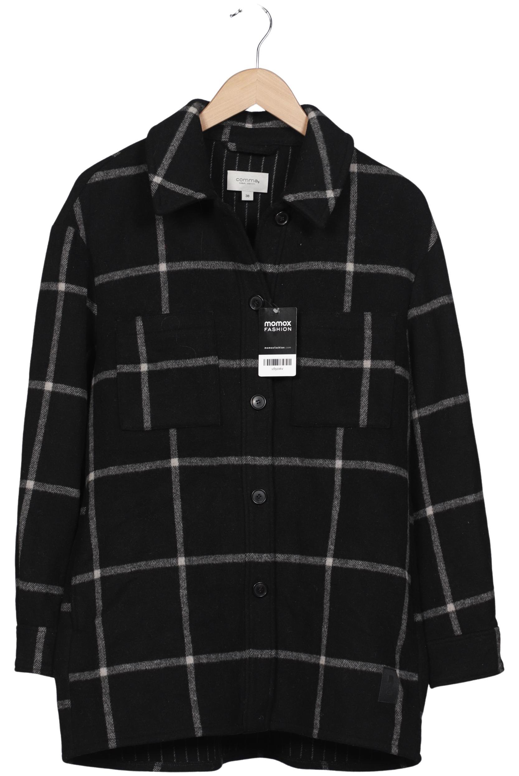 

Comma Damen Jacke, schwarz, Gr. 38