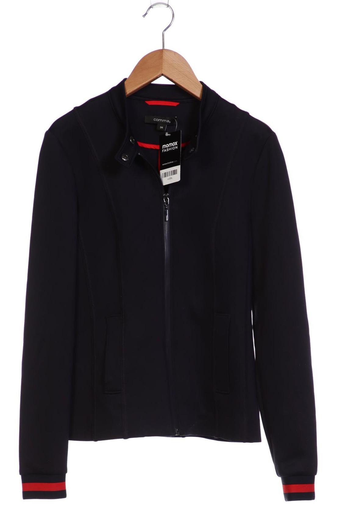 

Comma Damen Jacke, marineblau, Gr. 34