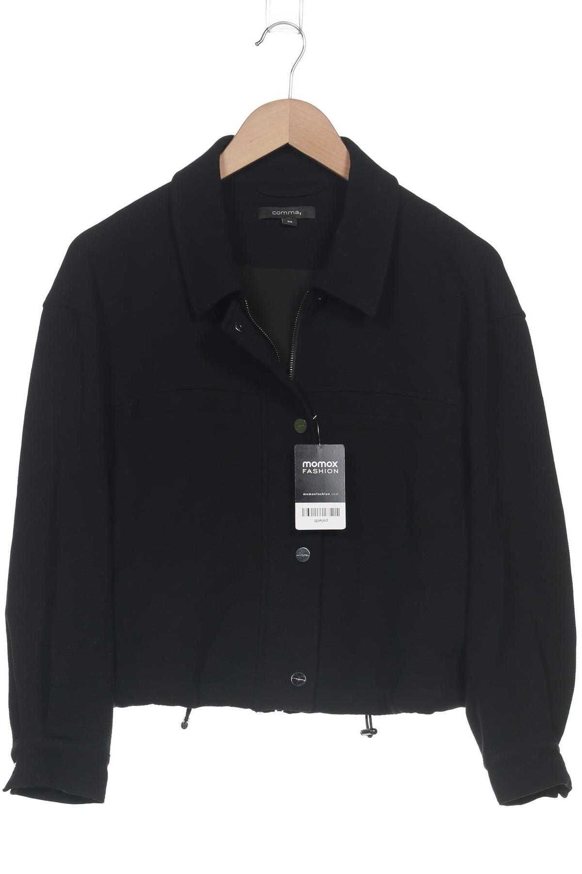 

Comma Damen Jacke, schwarz, Gr. 36