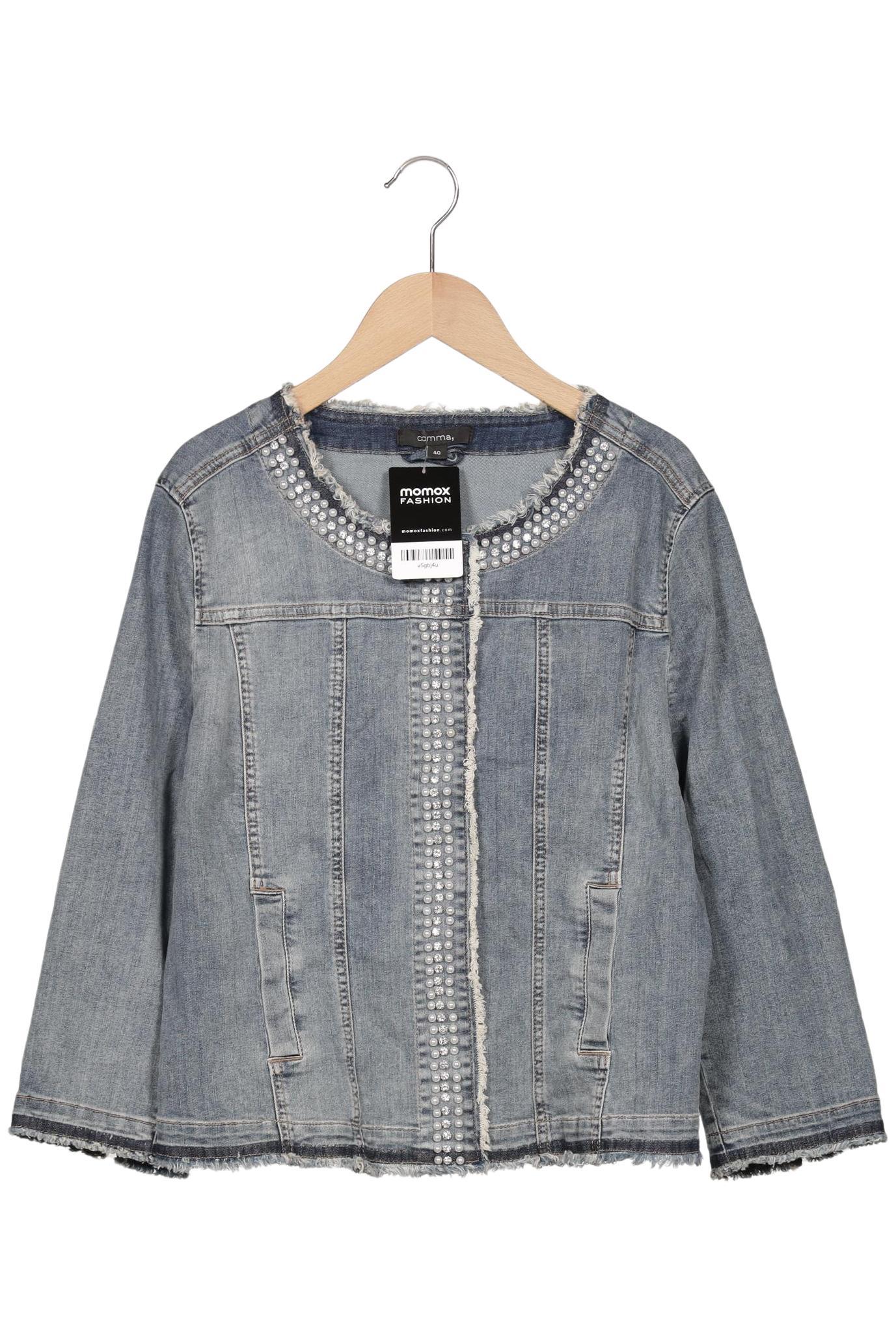 

Comma Damen Jacke, hellblau, Gr. 40