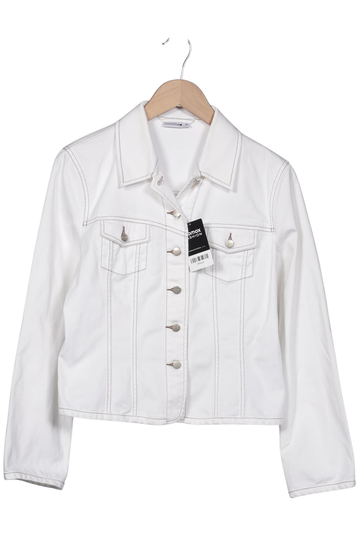 

Comma Damen Jacke, weiß, Gr. 40