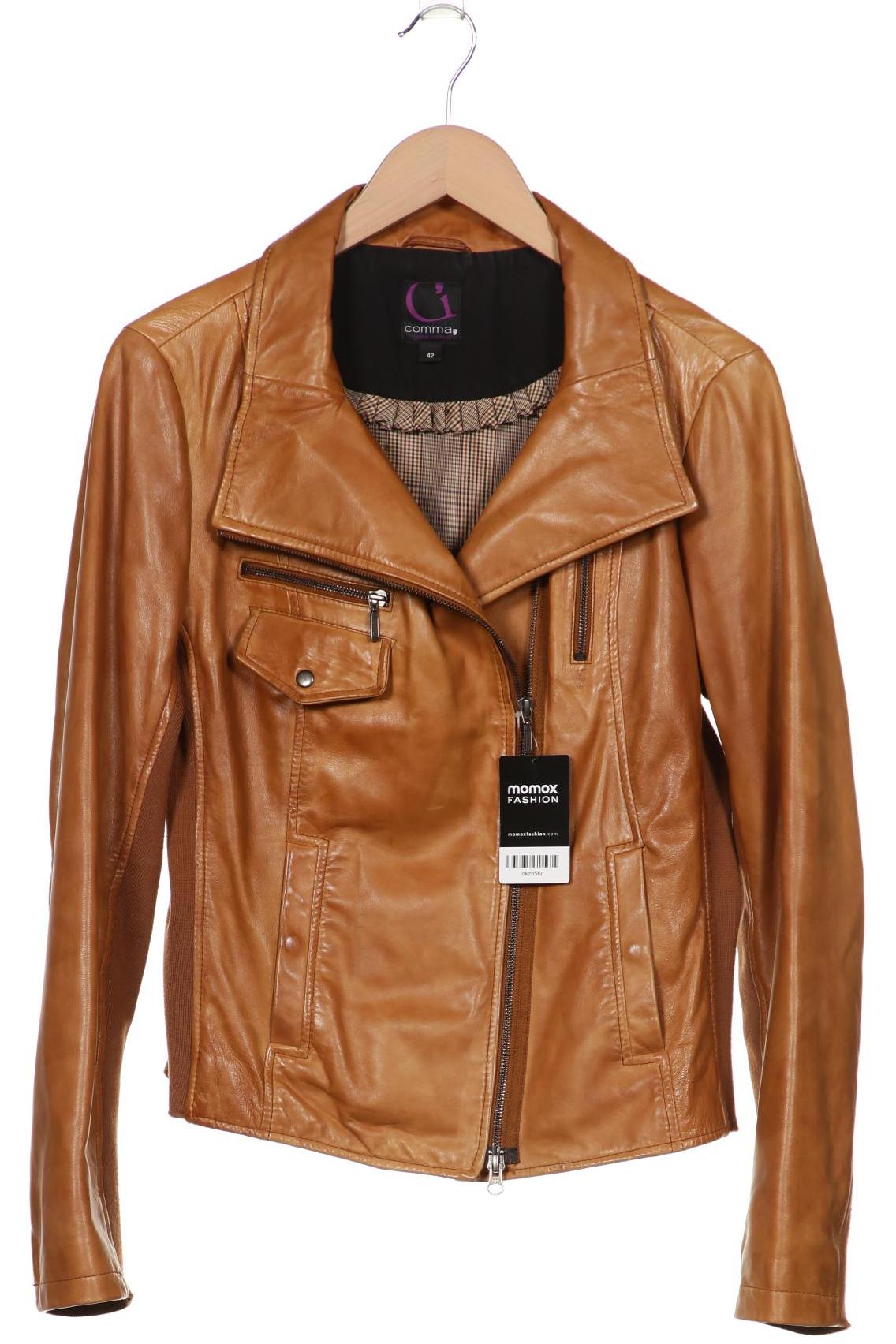 

Comma Damen Jacke, beige, Gr. 42