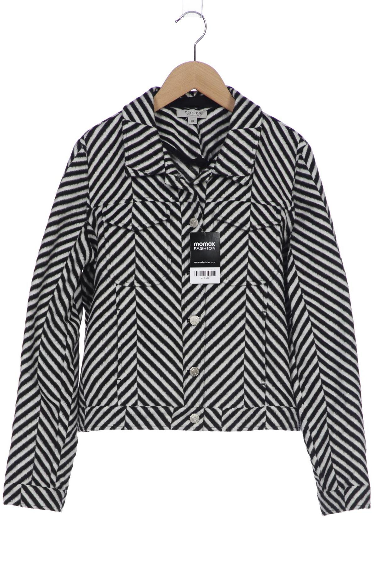 

Comma Damen Jacke, schwarz, Gr. 38