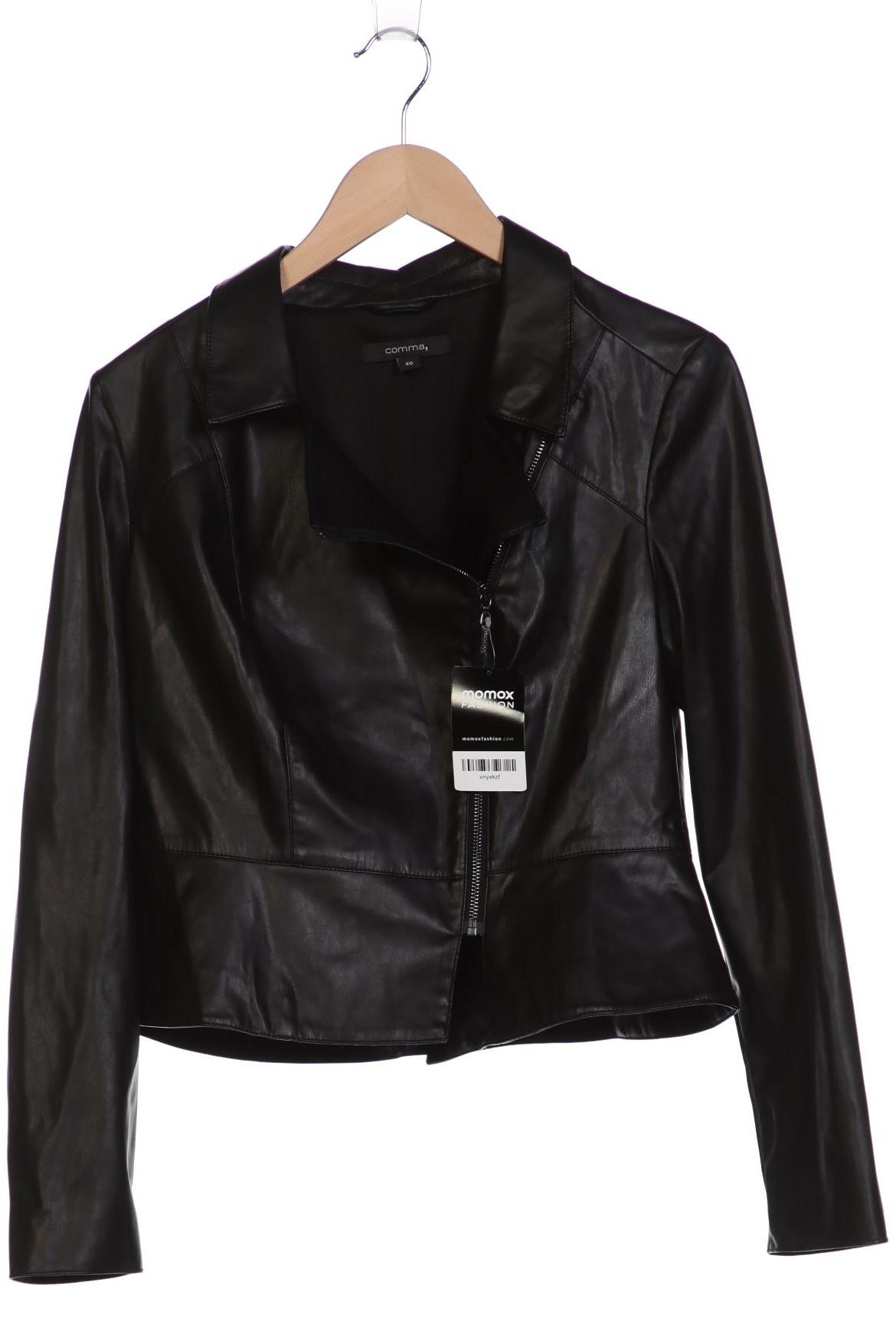 

Comma Damen Jacke, schwarz, Gr. 40