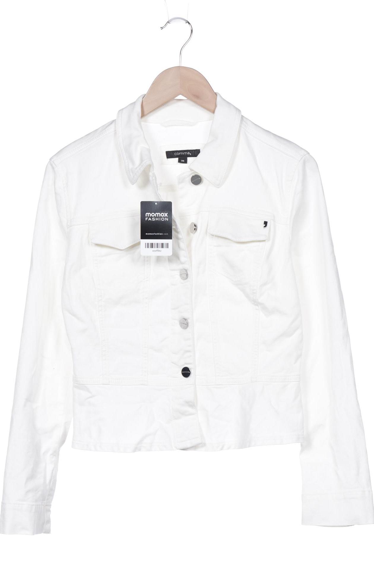 

Comma Damen Jacke, cremeweiß, Gr. 36