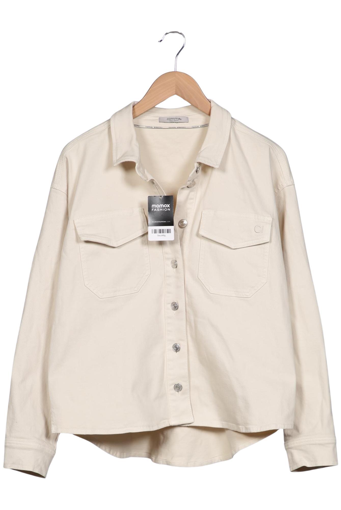 

Comma Damen Jacke, cremeweiß, Gr. 40