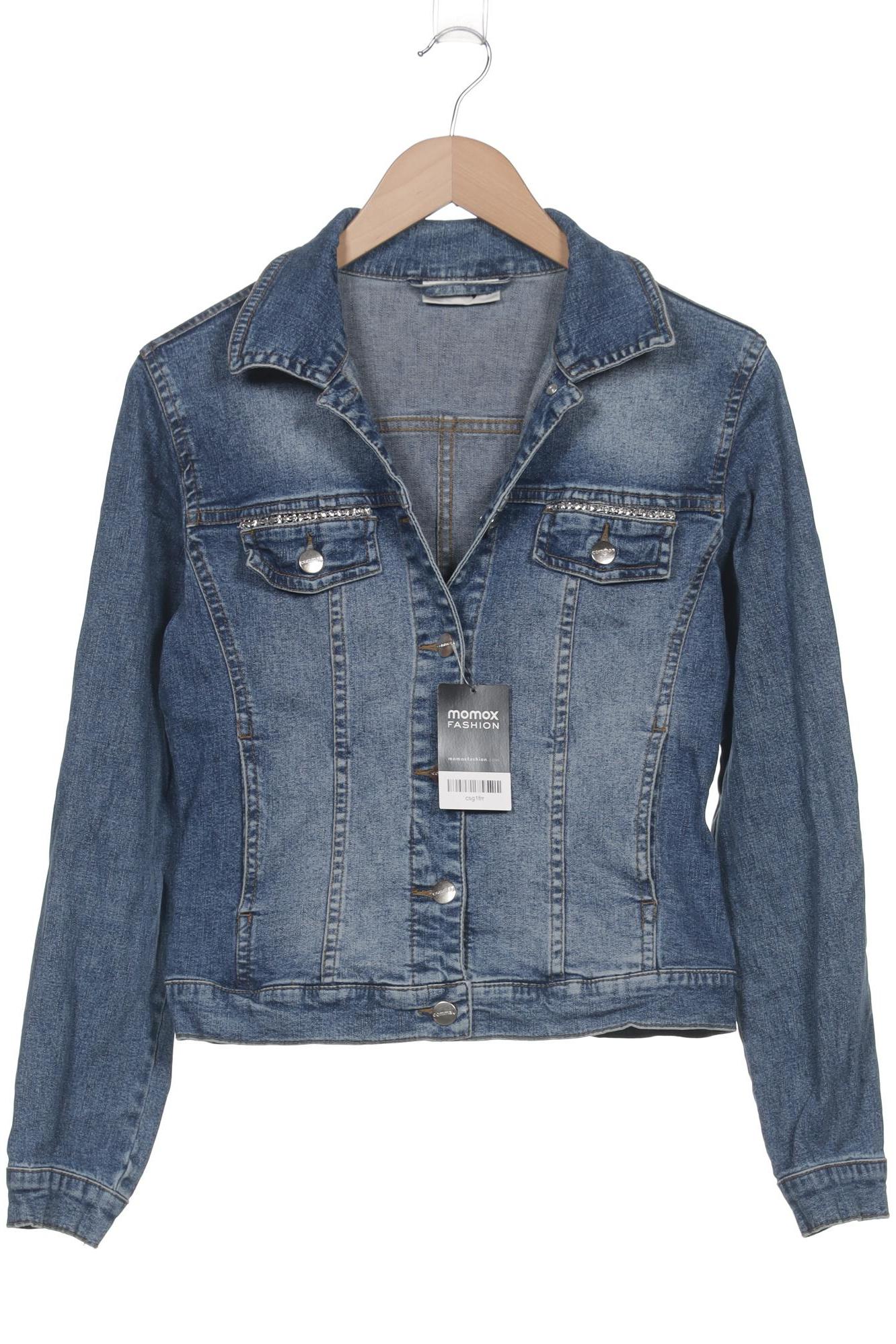 

Comma Damen Jacke, blau, Gr. 34