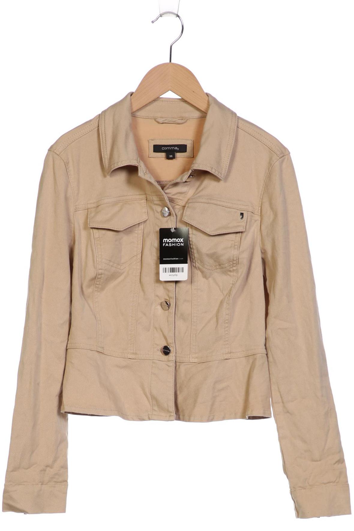 

Comma Damen Jacke, beige, Gr. 36