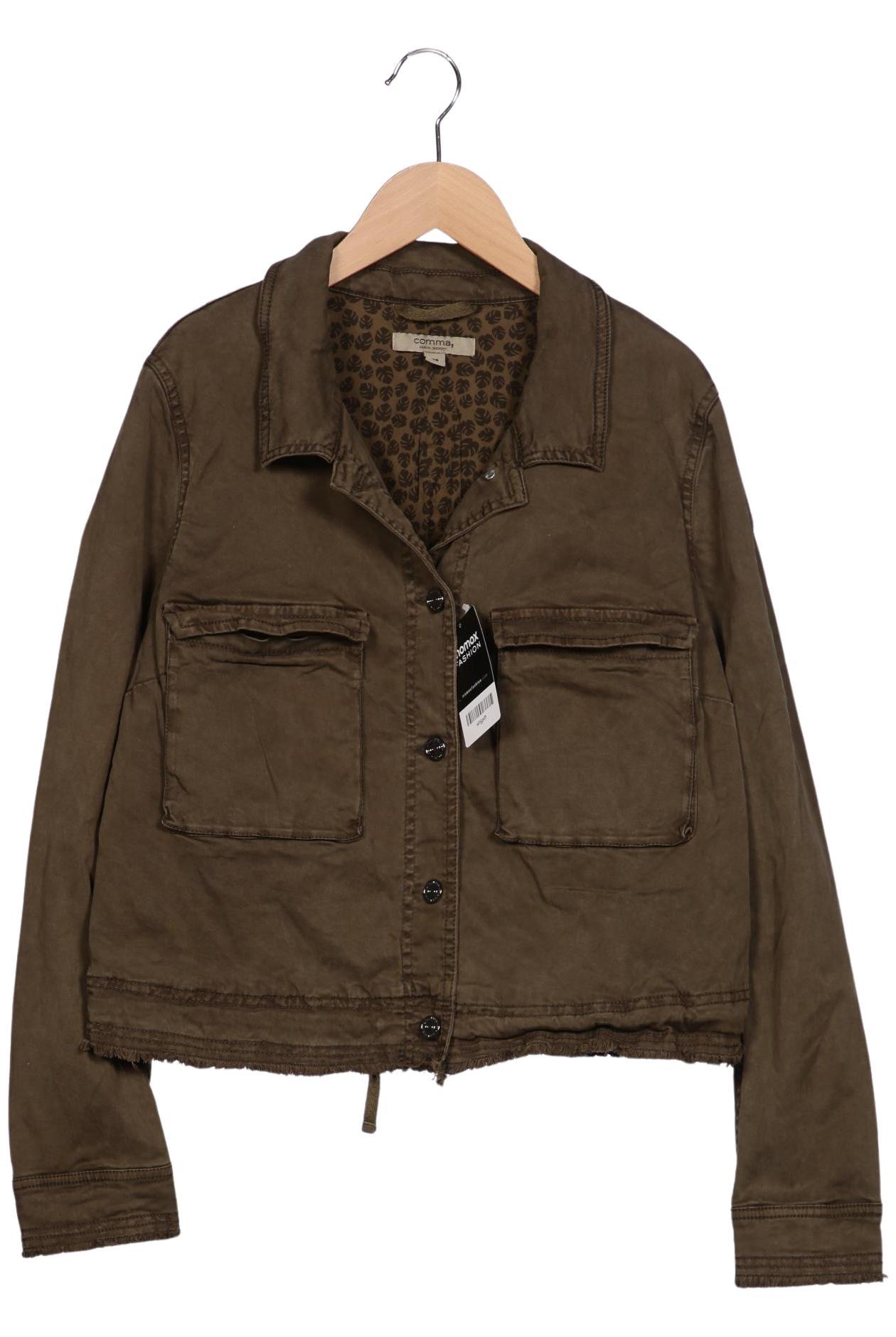 

Comma Damen Jacke, braun, Gr. 38