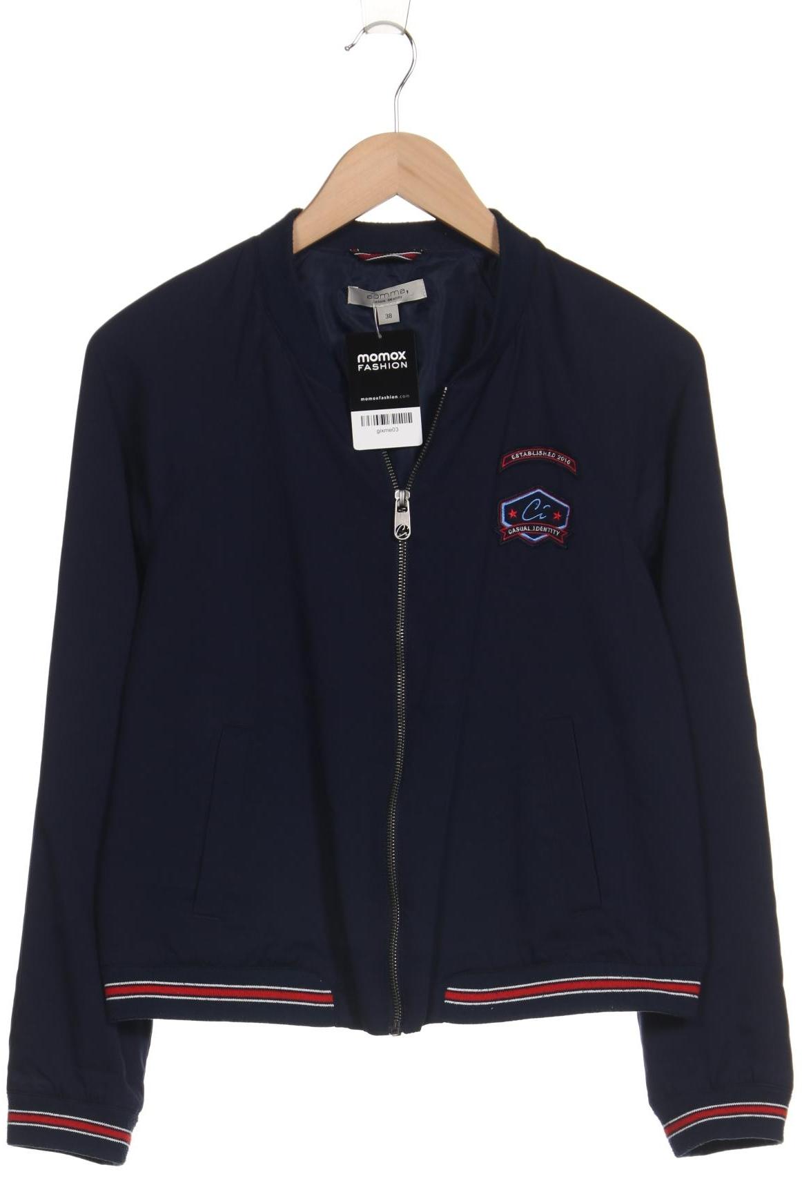 

Comma Damen Jacke, marineblau, Gr. 38