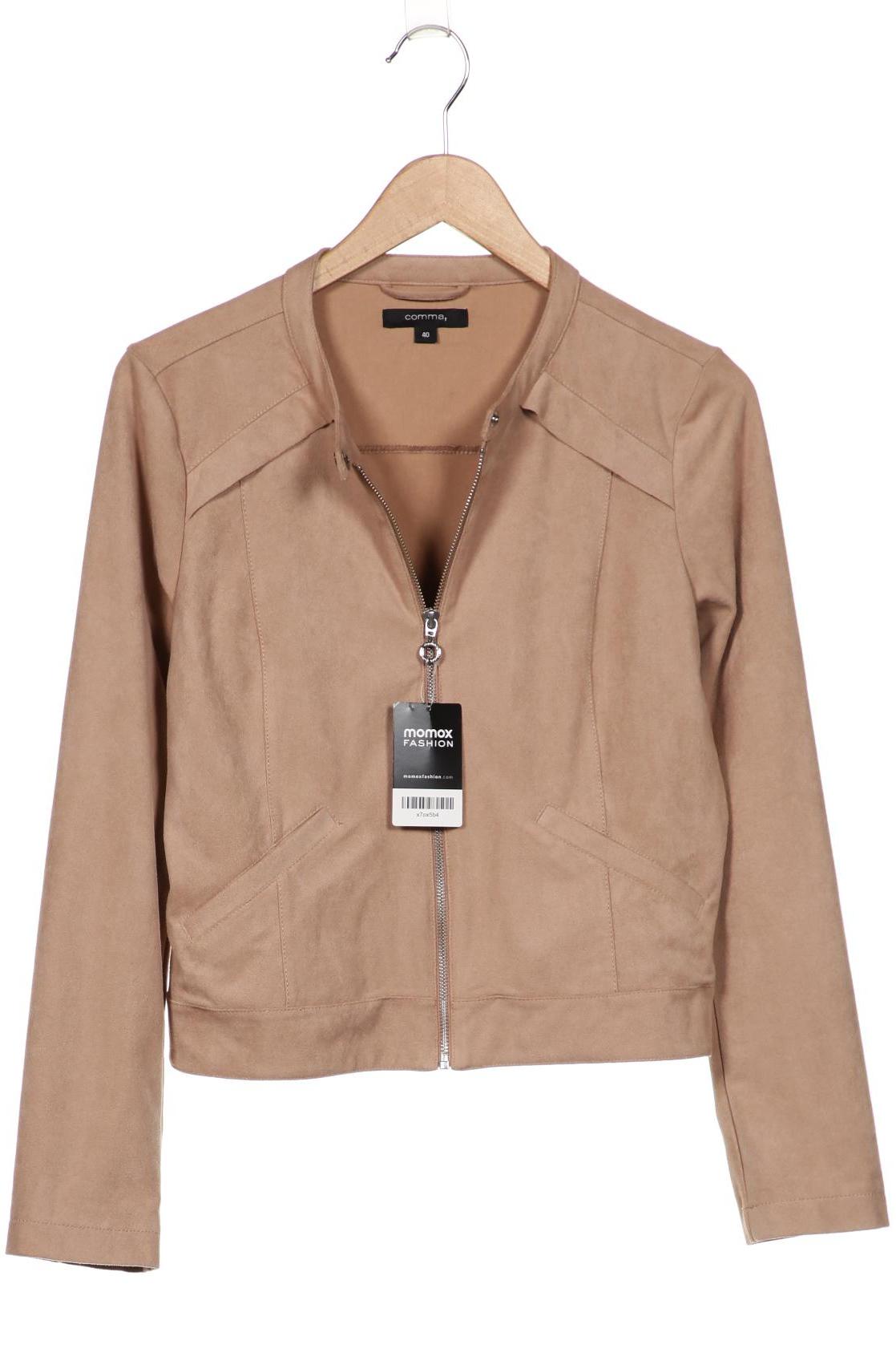 

Comma Damen Jacke, beige, Gr. 40