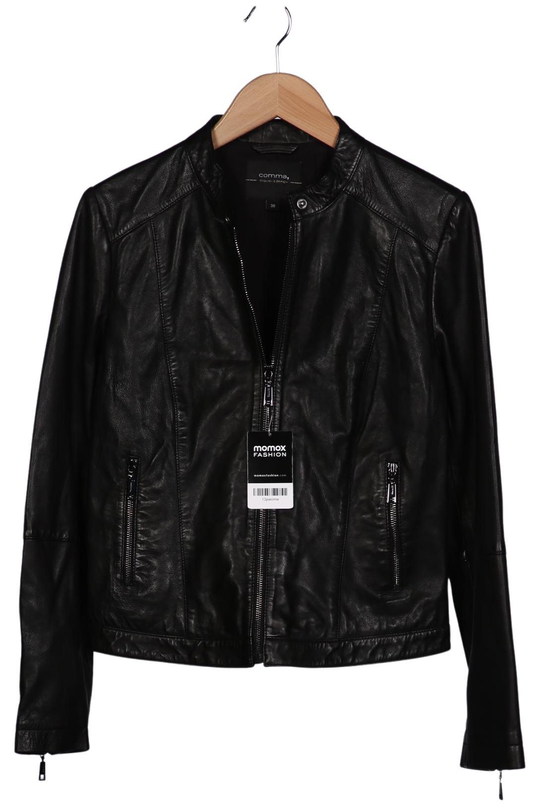 

Comma Damen Jacke, schwarz, Gr. 38